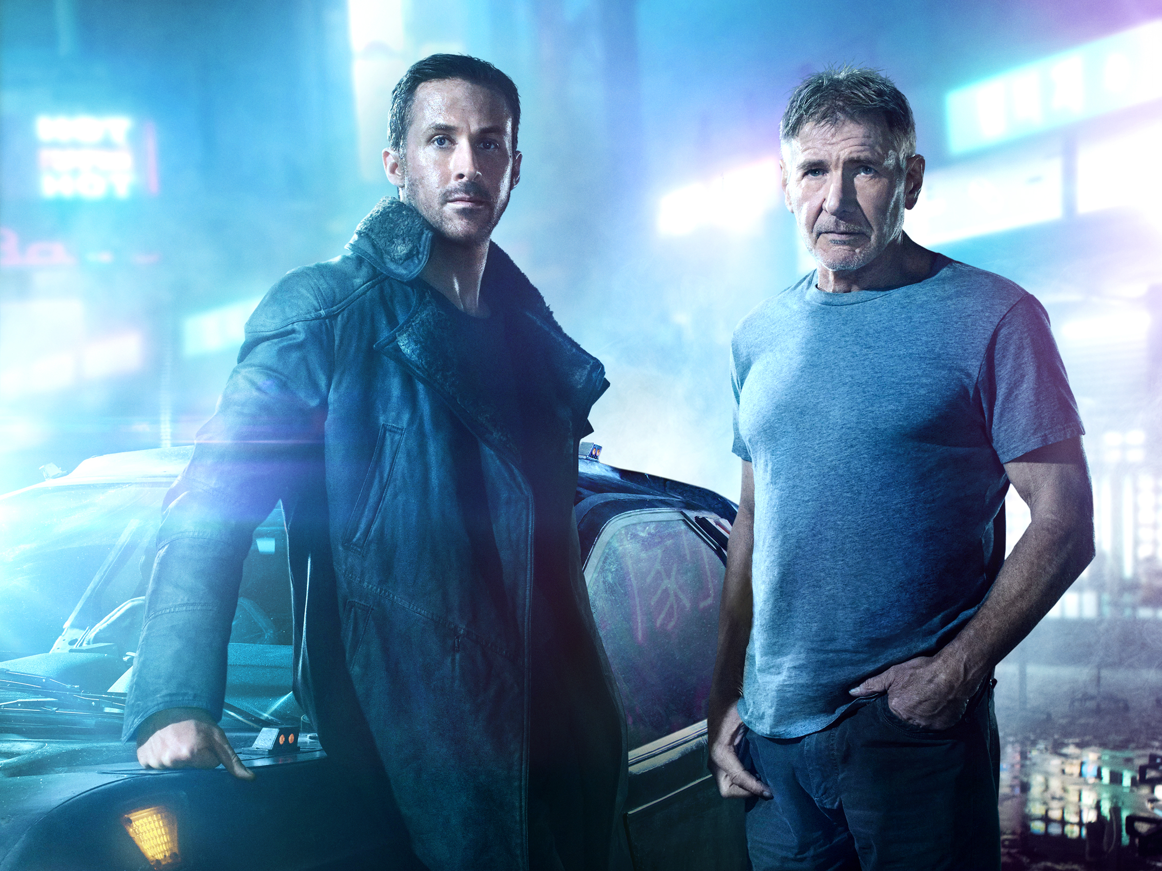 Blade Runner 2049 Harrison Ford Officer K Blade Runner 2049 Rick Deckard Ryan Gosling 2268x1701