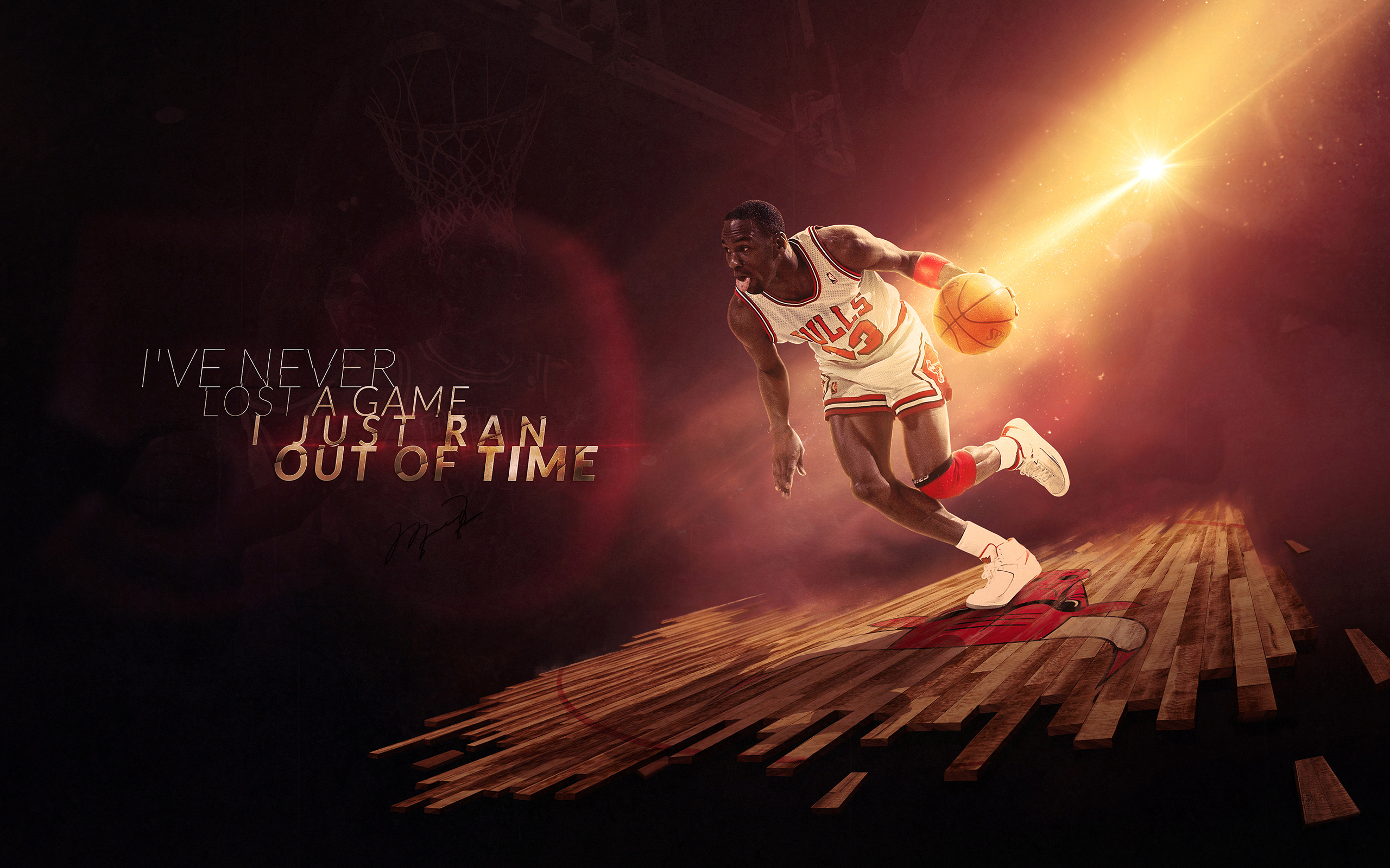 Chicago Bulls Michael Jordan 2560x1600