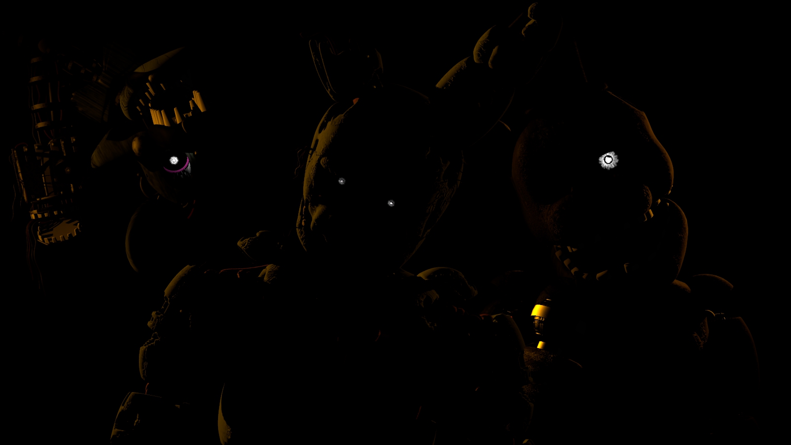 Five Nights At Freddys Springtrap Source Filmmaker Glowing Eyes 1600x900