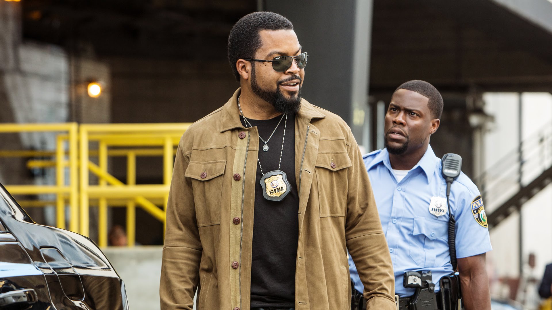 Cop Ice Cube Celebrity Kevin Hart Police Ride Along 2 1920x1080