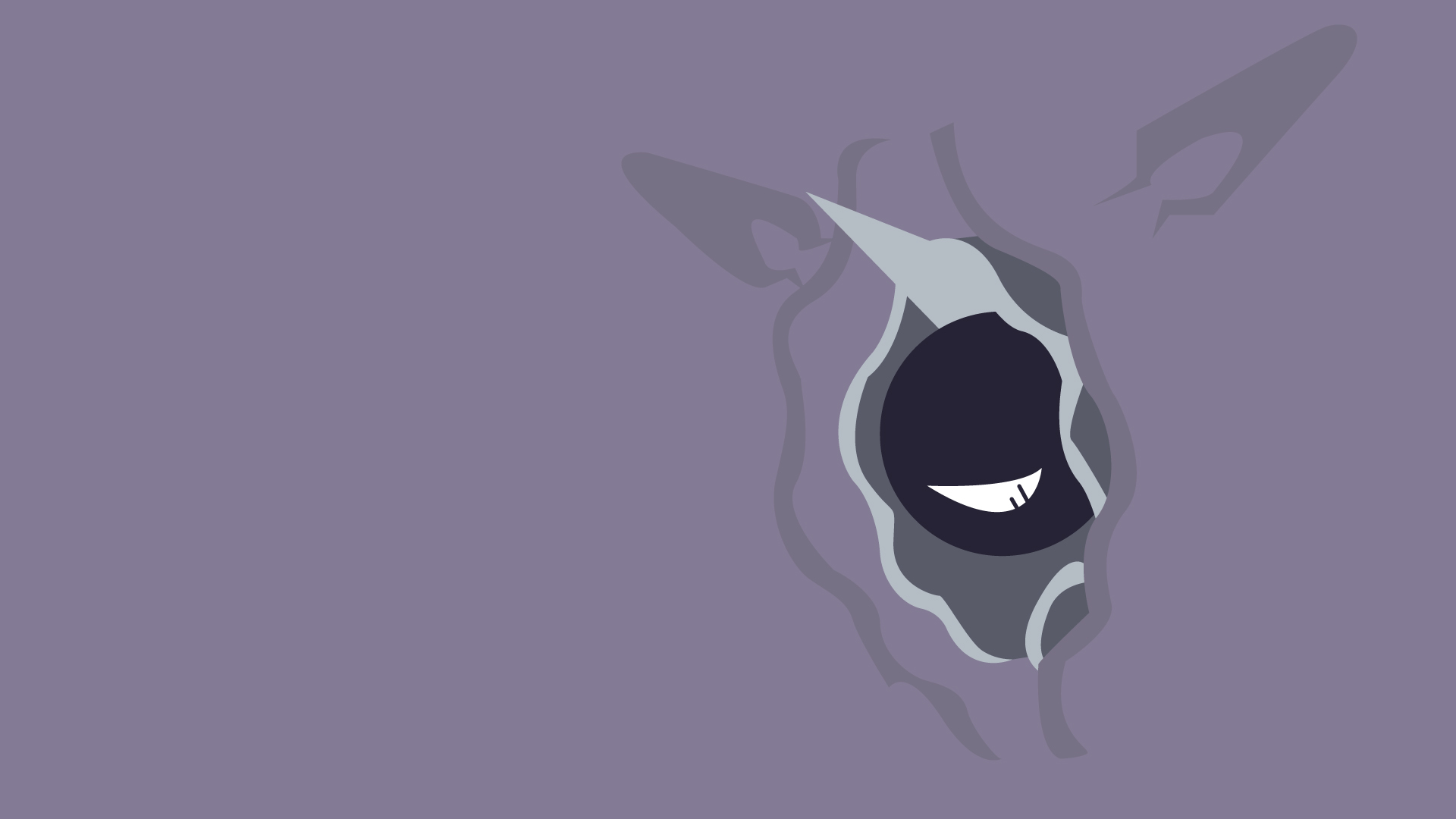 Cloyster Pokemon Minimalist 1920x1080