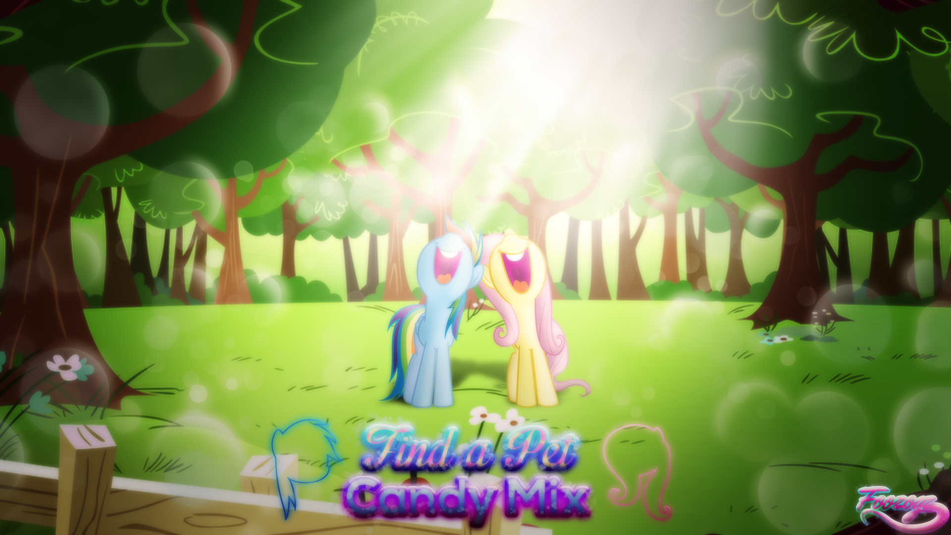 Fluttershy My Little Pony My Little Pony Rainbow Dash Vector 1920x1080