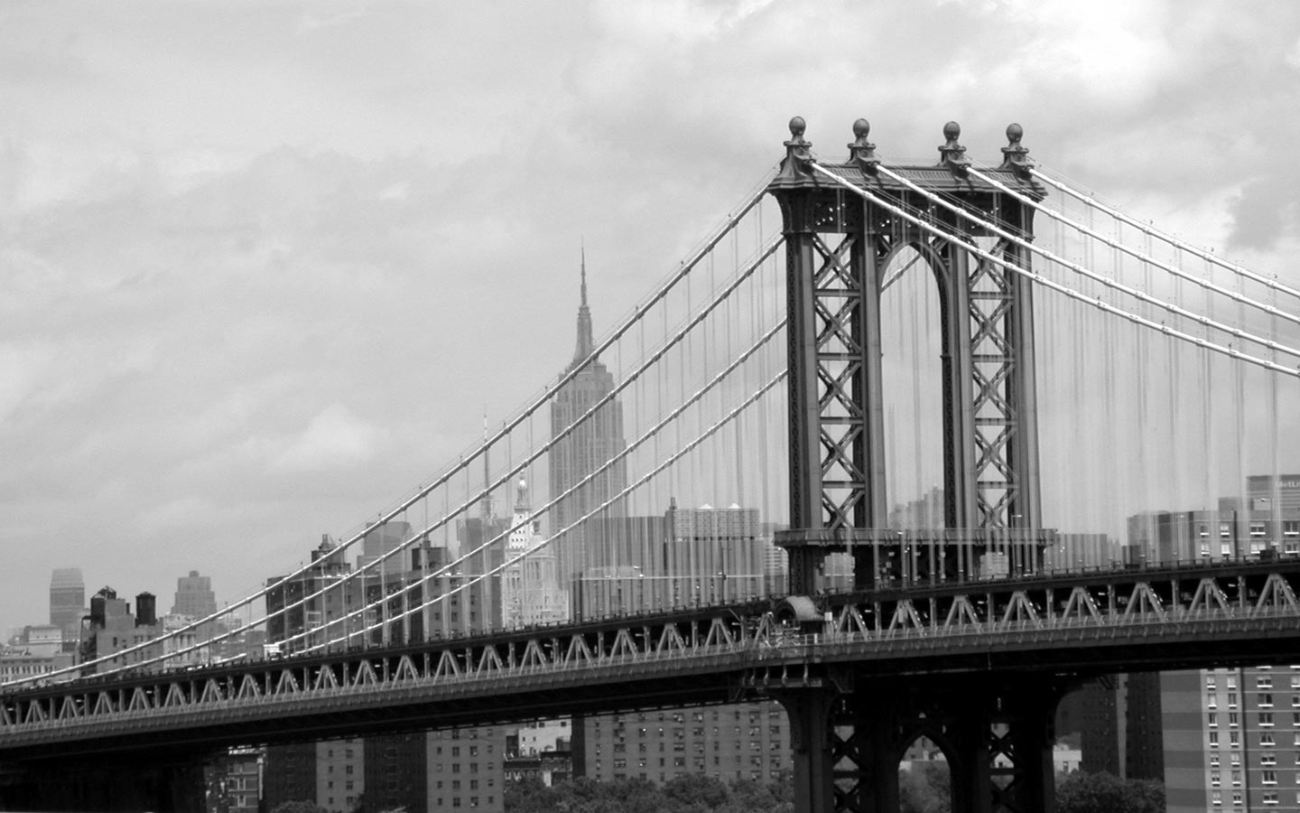 Man Made Manhattan Bridge 1440x900