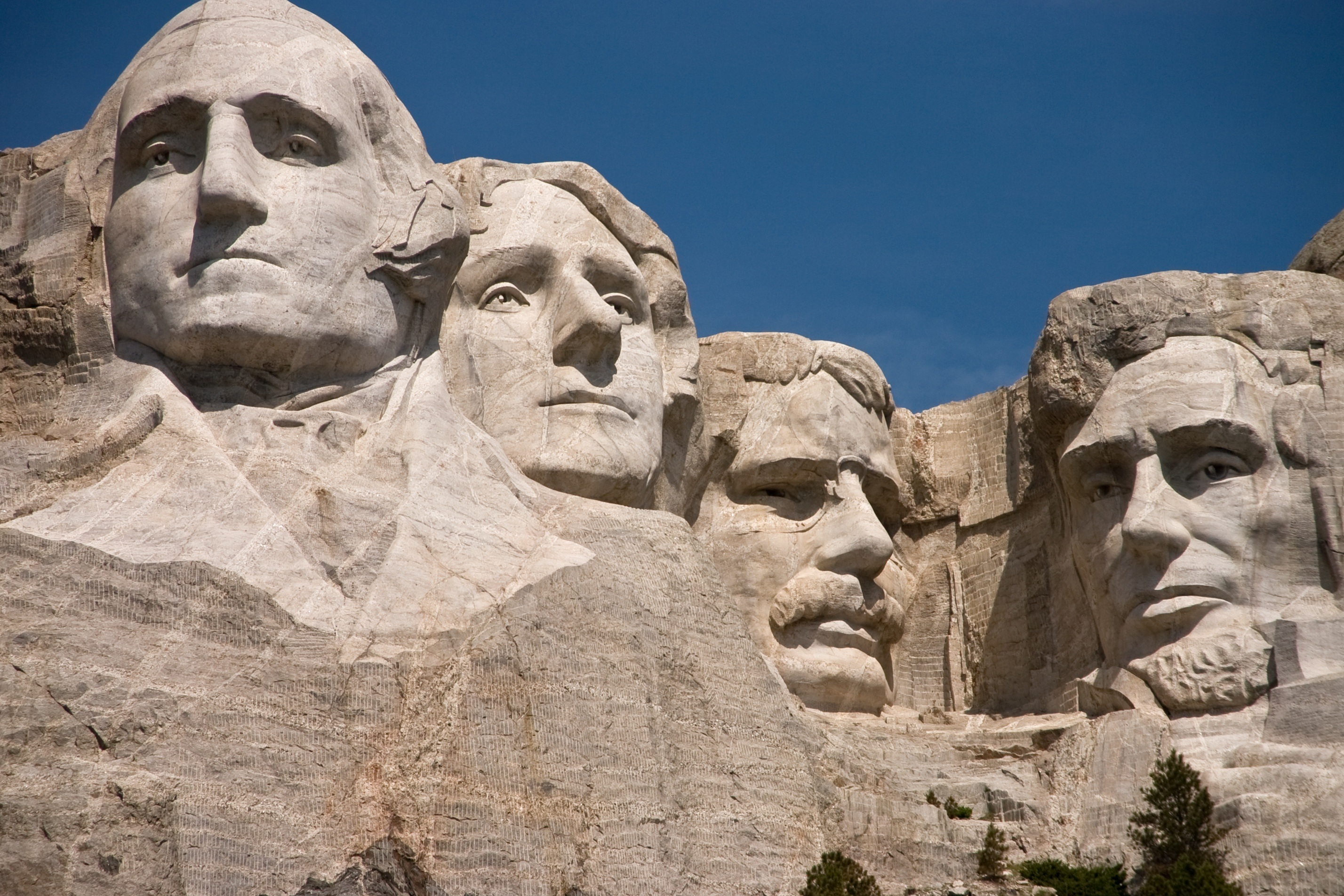 Memorial Monument Mount Rushmore President Rock Sculpture Usa 2856x1904