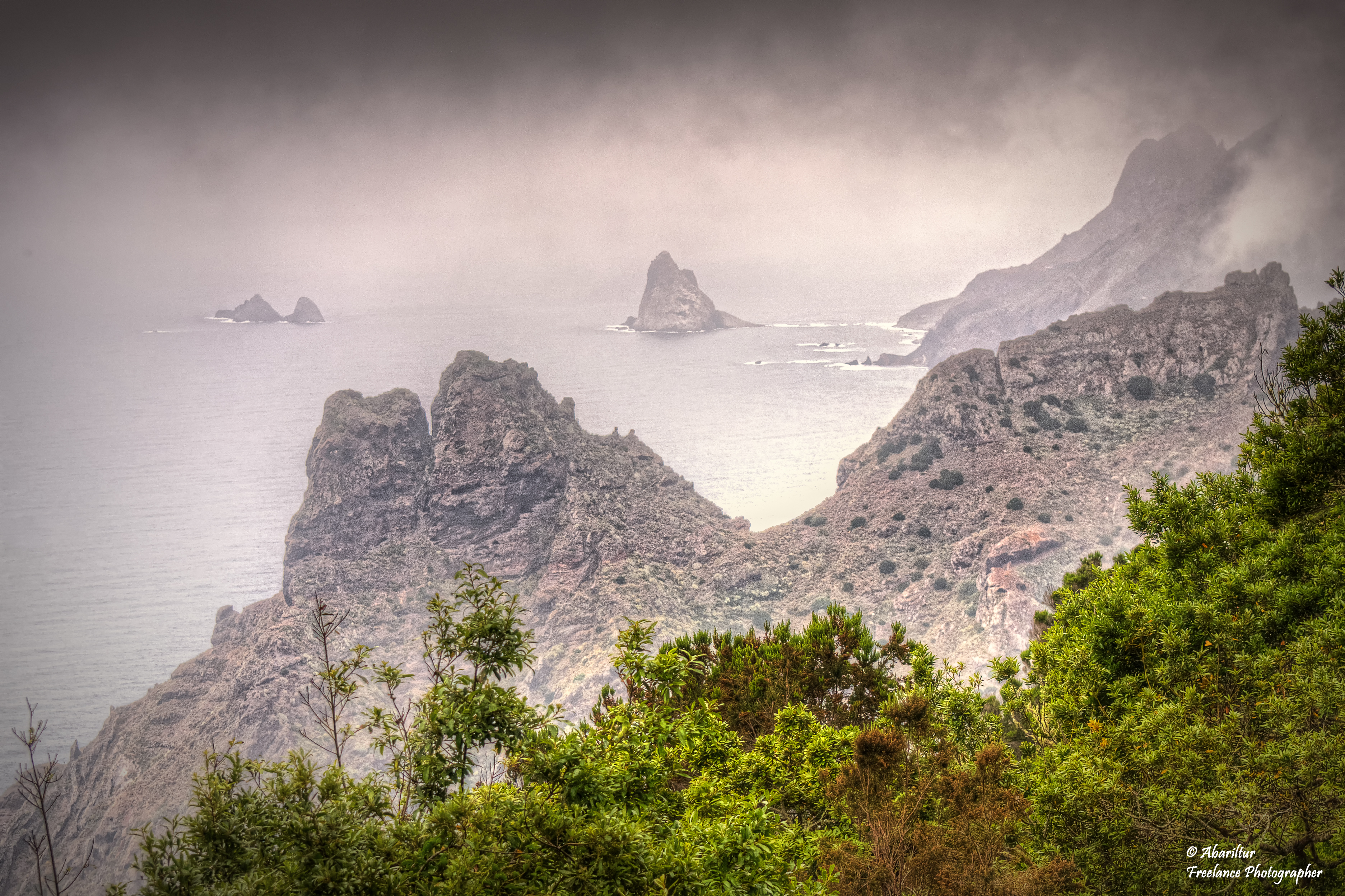 Canary Islands Coastline Tenerife Tropics 3746x2497