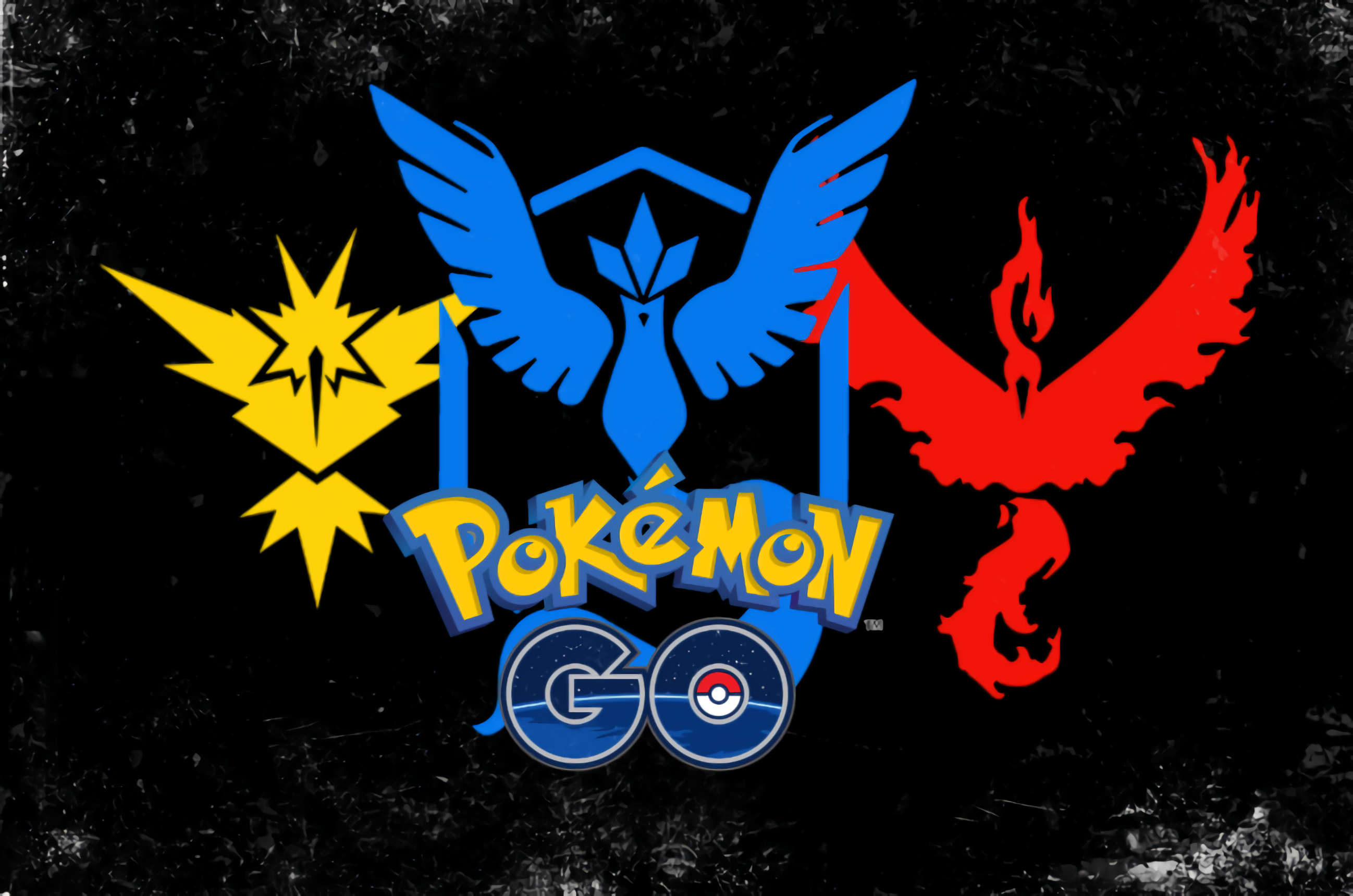 Pokemon Go Team Instinct Team Mystic Team Valor 2596x1720