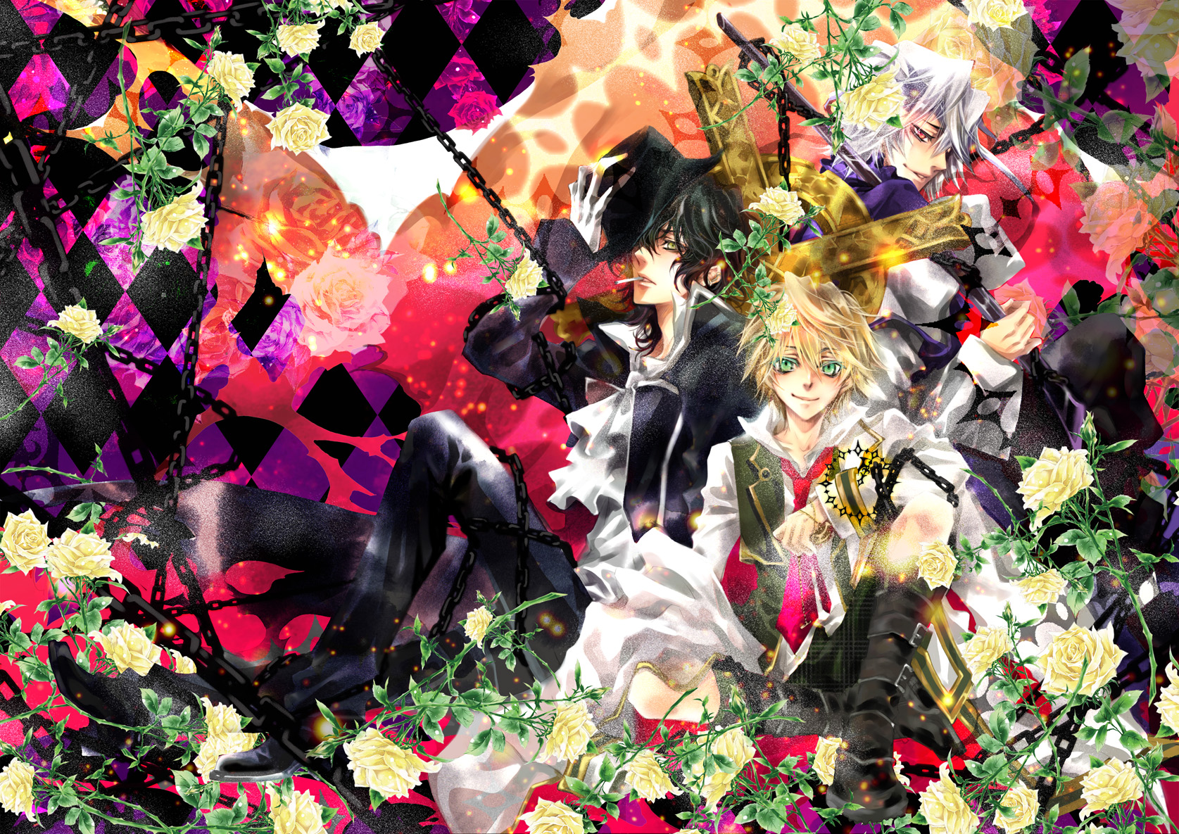 Anime Pandora Hearts 1675x1185