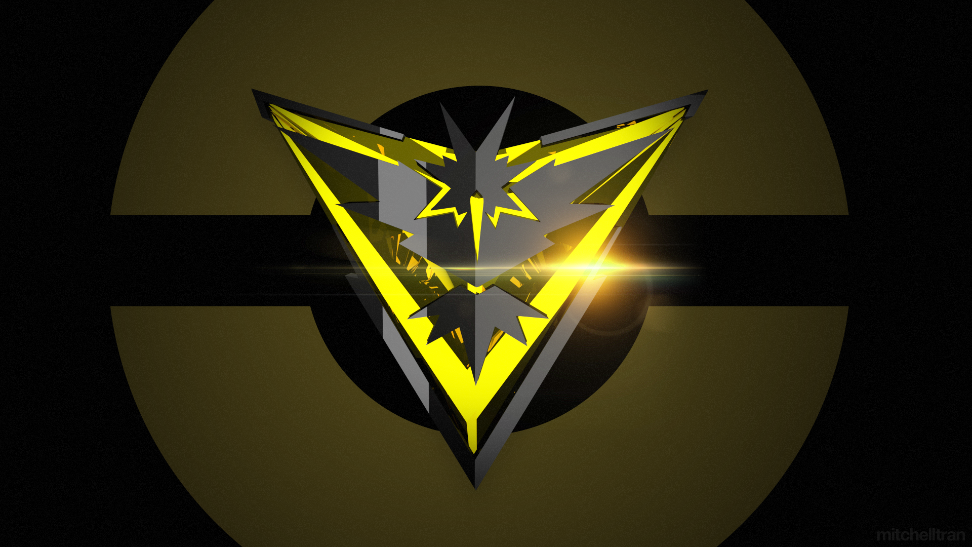 Pokemon Go Team Instinct 1920x1080