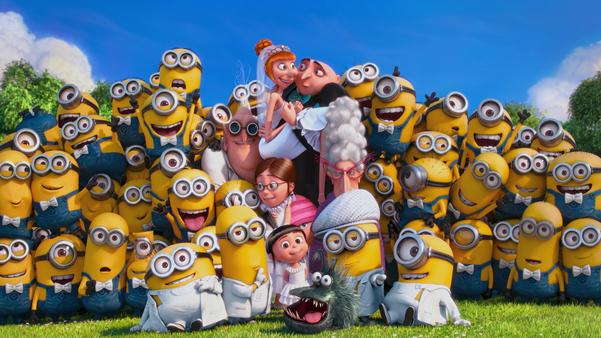 Agnes Despicable Me Despicable Me 2 Dr Nefario Edith Despicable Me Gru Despicable Me Lucy Despicable 1920x1080