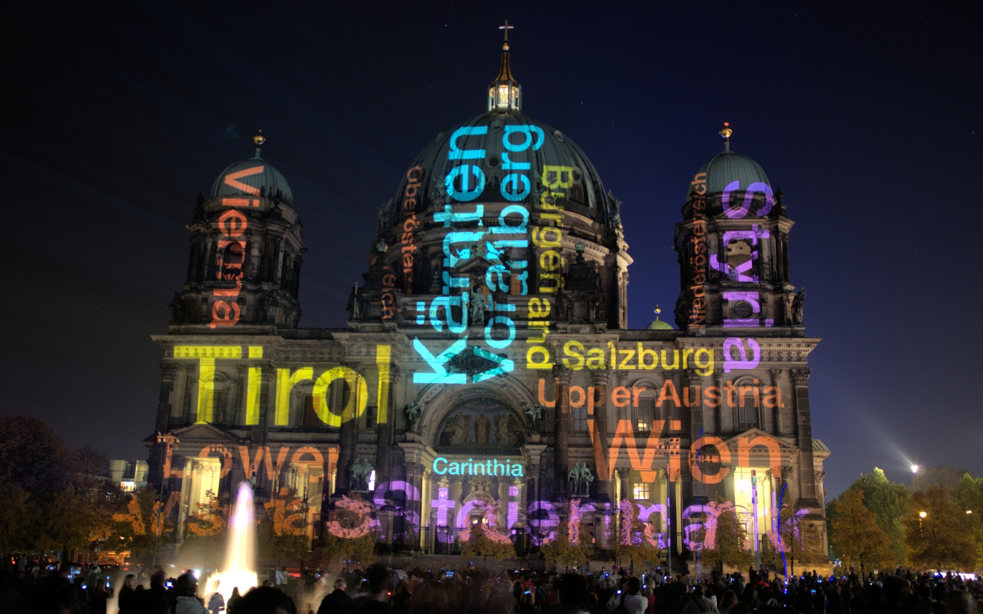 Artistic Festival Of Lights Berlin 1920x1200