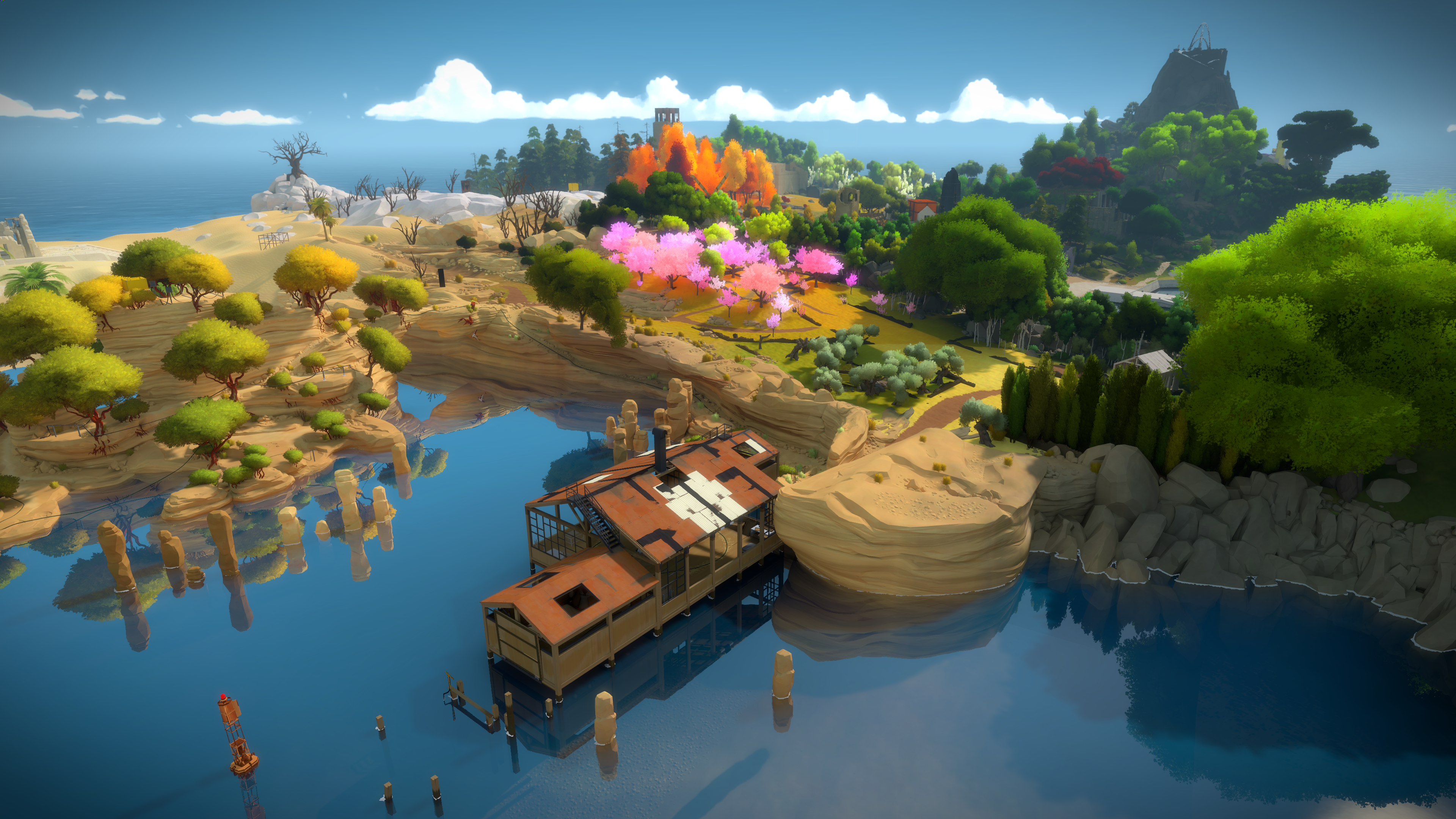 Video Game The Witness 3840x2160