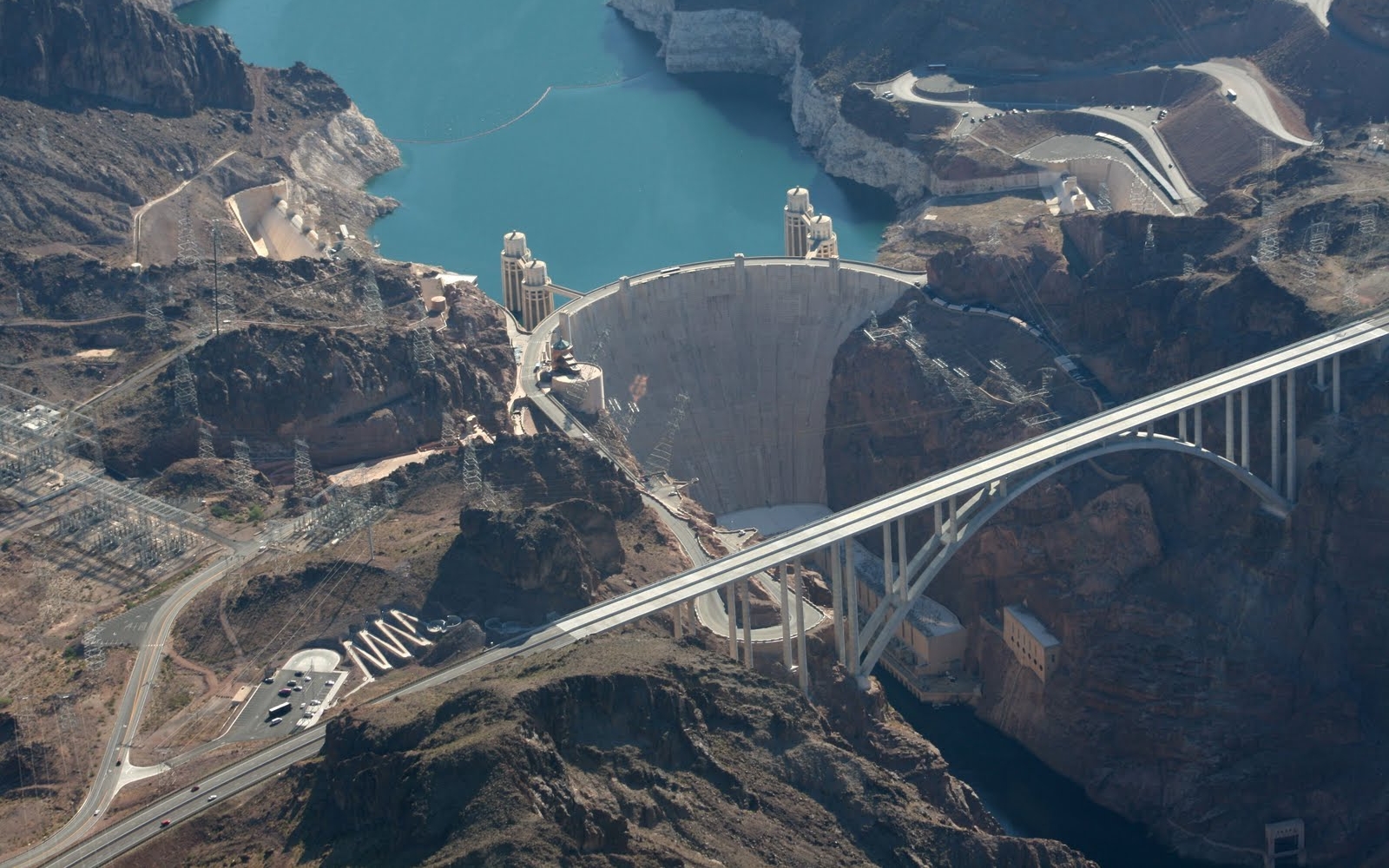 Man Made Hoover Dam 1600x1000