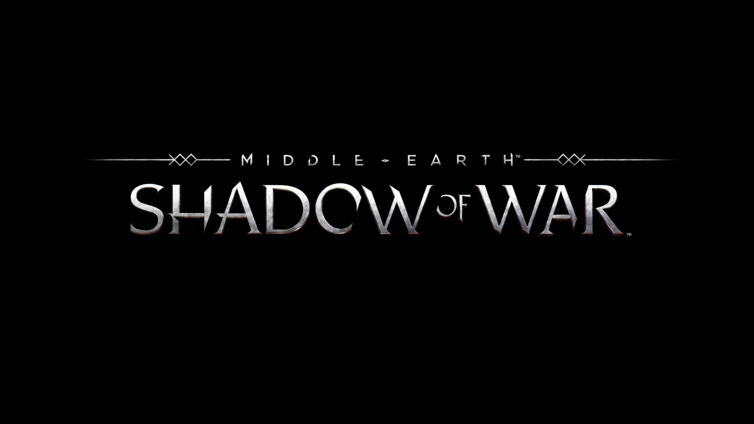 Logo Middle Earth Shadow Of War 2560x1440