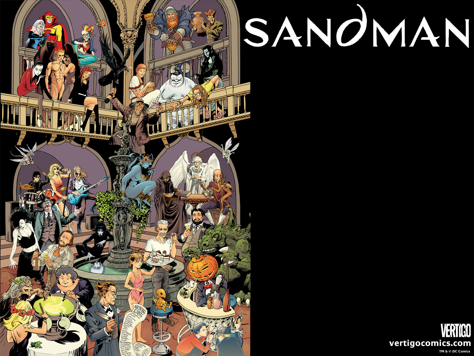 Comics The Sandman 1600x1200