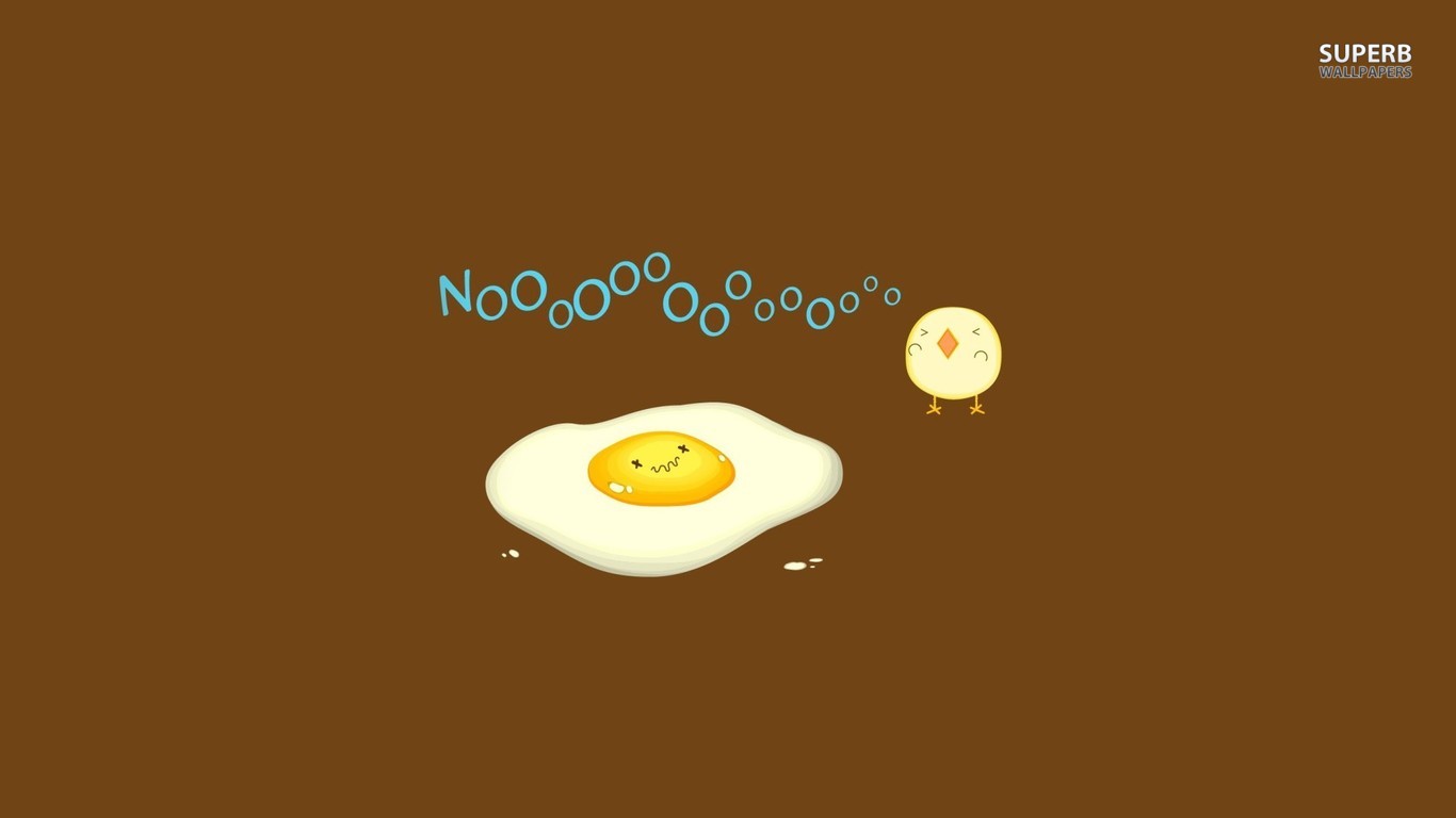 Fried Egg 1366x768