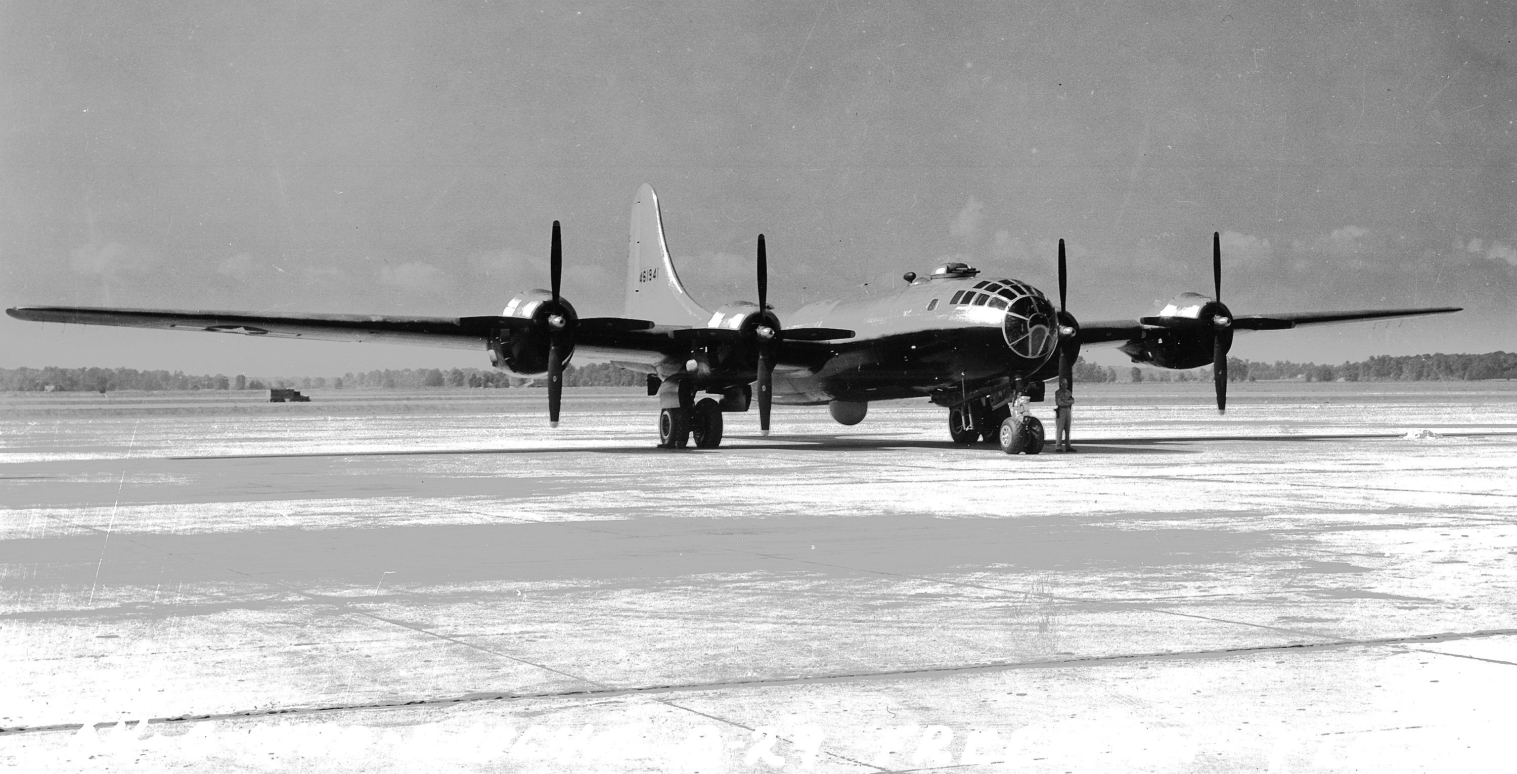 Military Boeing B 29 Superfortress 3000x1531