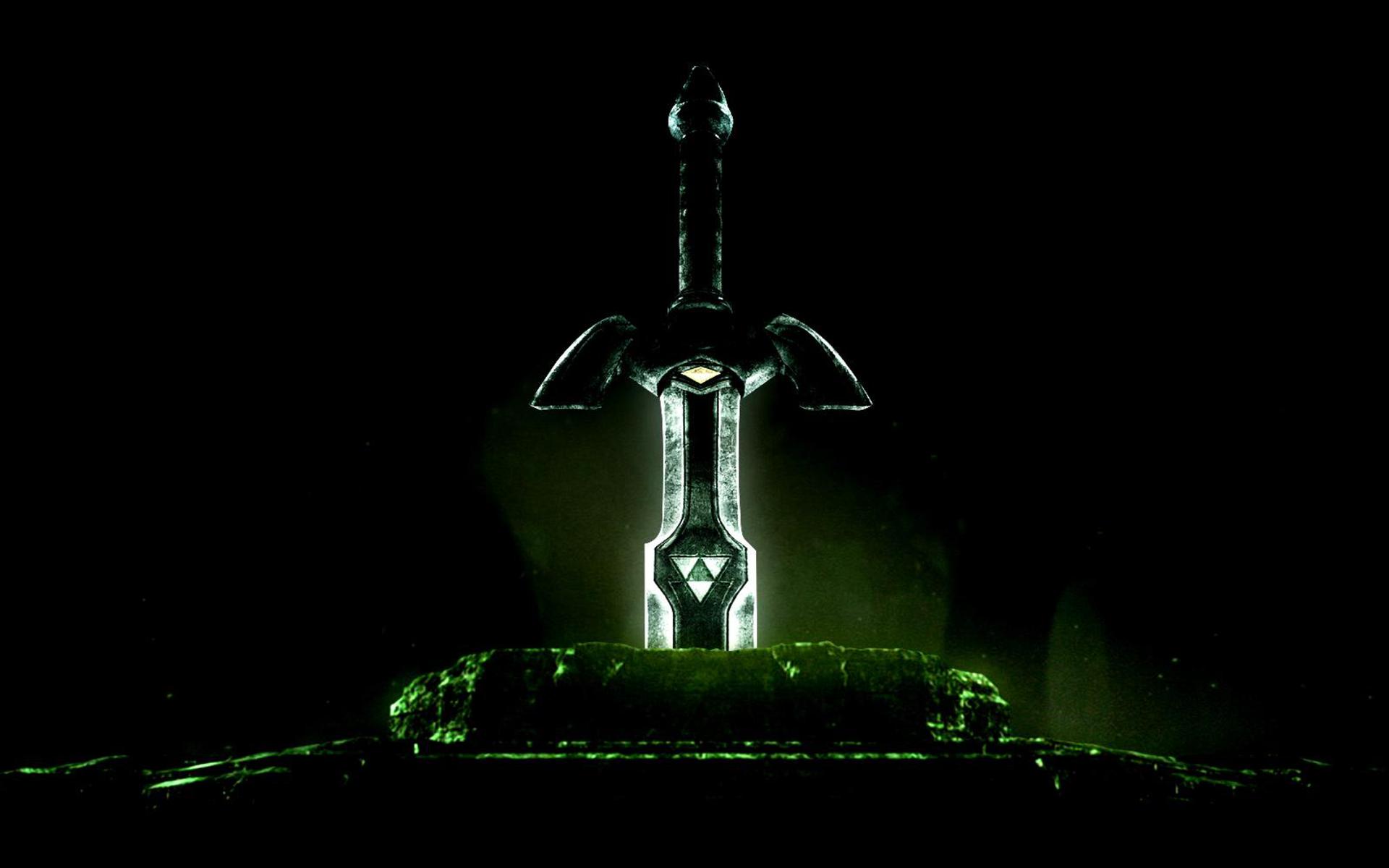 Magic Master Sword Sword The Legend Of Zelda Triforce Video Game 1920x1200