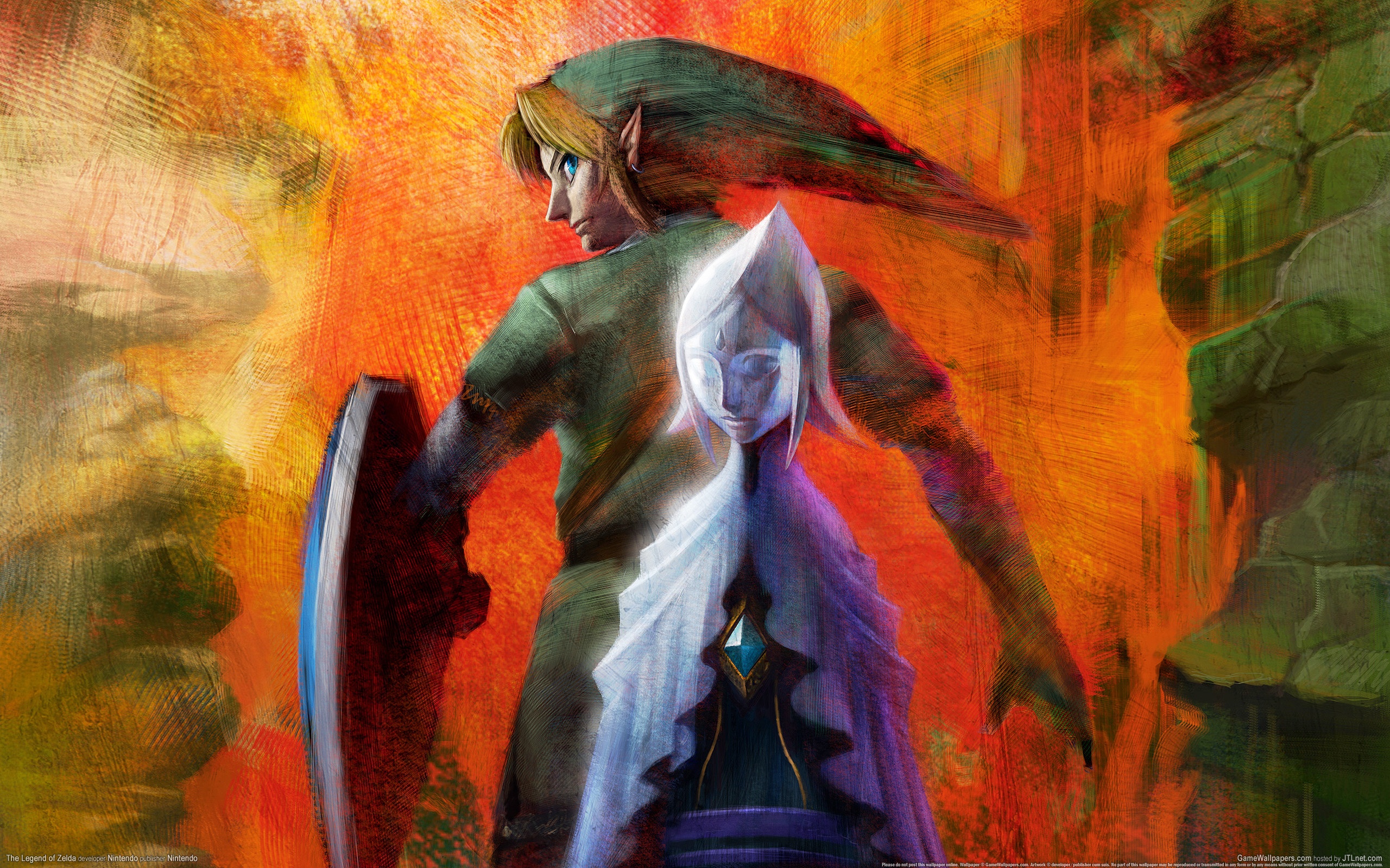Fi The Legend Of Zelda Link The Legend Of Zelda Skyward Sword 2560x1600