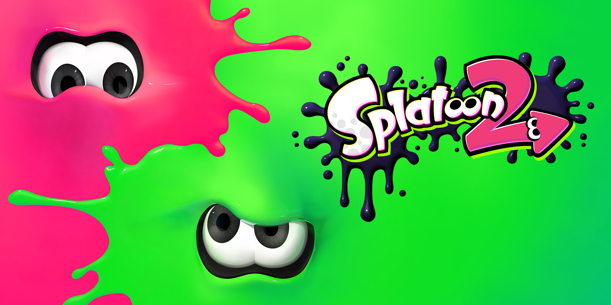 Inkling Splatoon 2000x1000