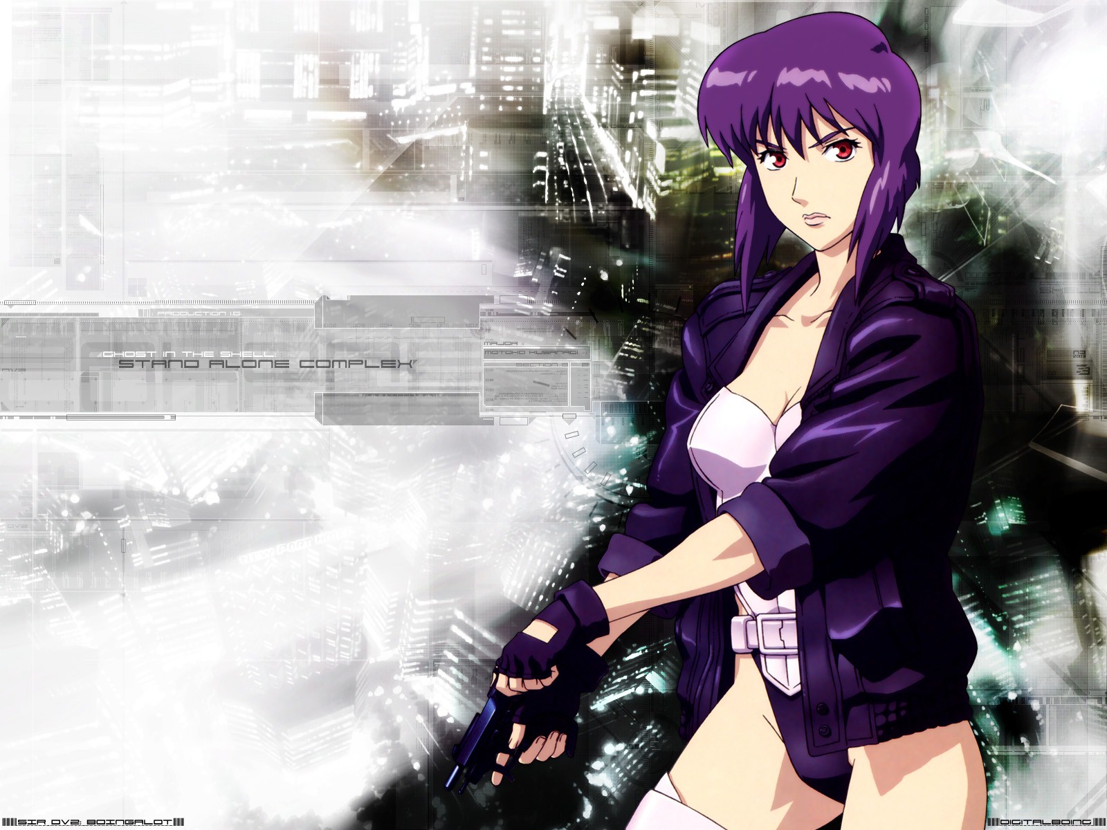 Motoko Kusanagi 1600x1200