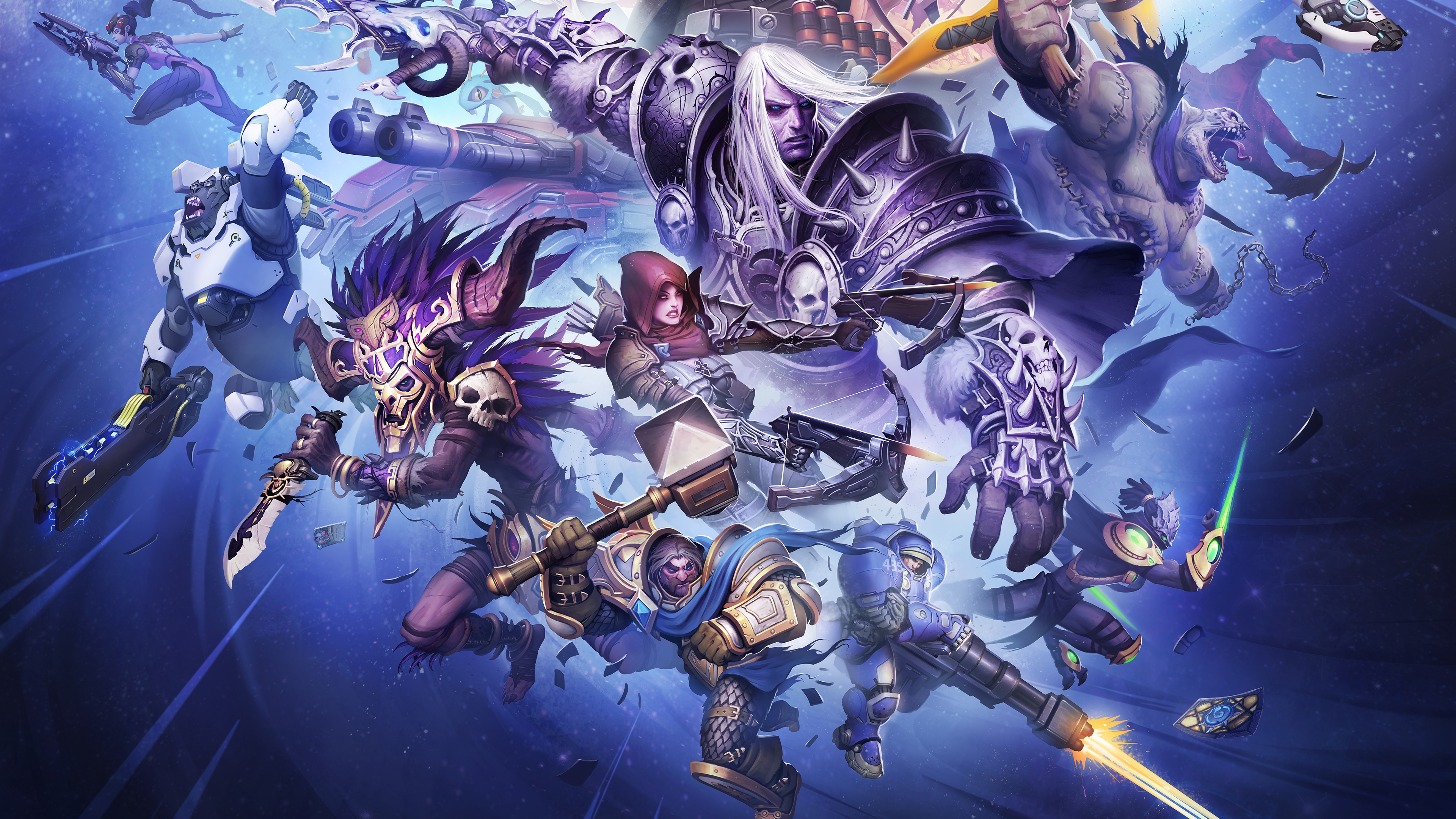 Heroes Of The Storm Blizzard Entertainment Arthas Menethil 3840x2160