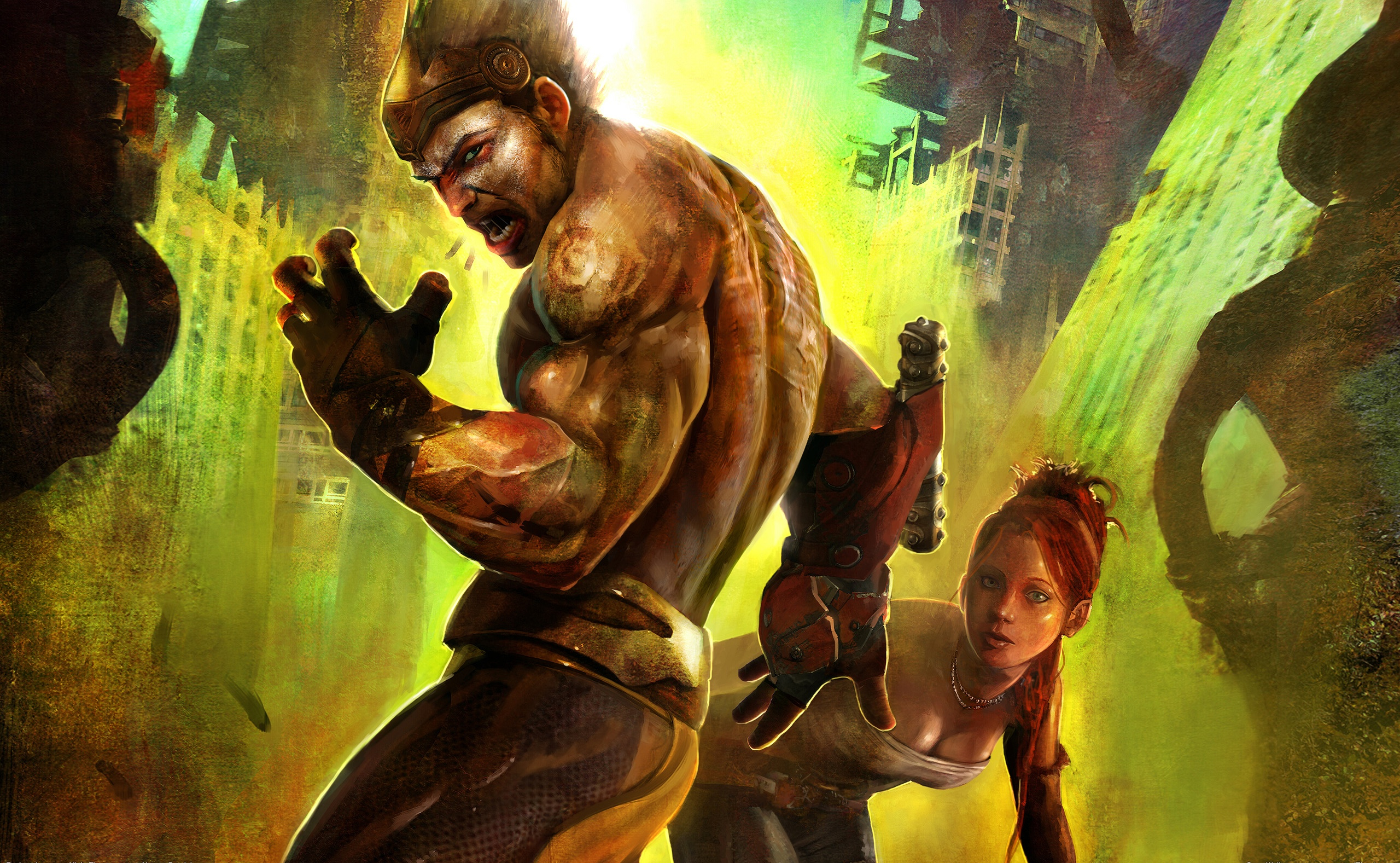 Video Game Enslaved Odyssey To The West 2560x1577