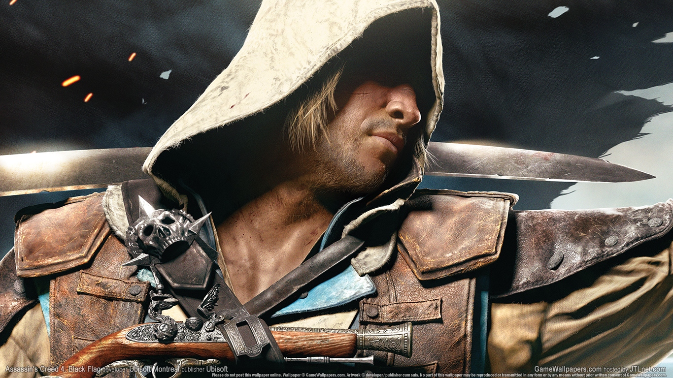 Video Game Assassin 039 S Creed IV Black Flag 1366x768
