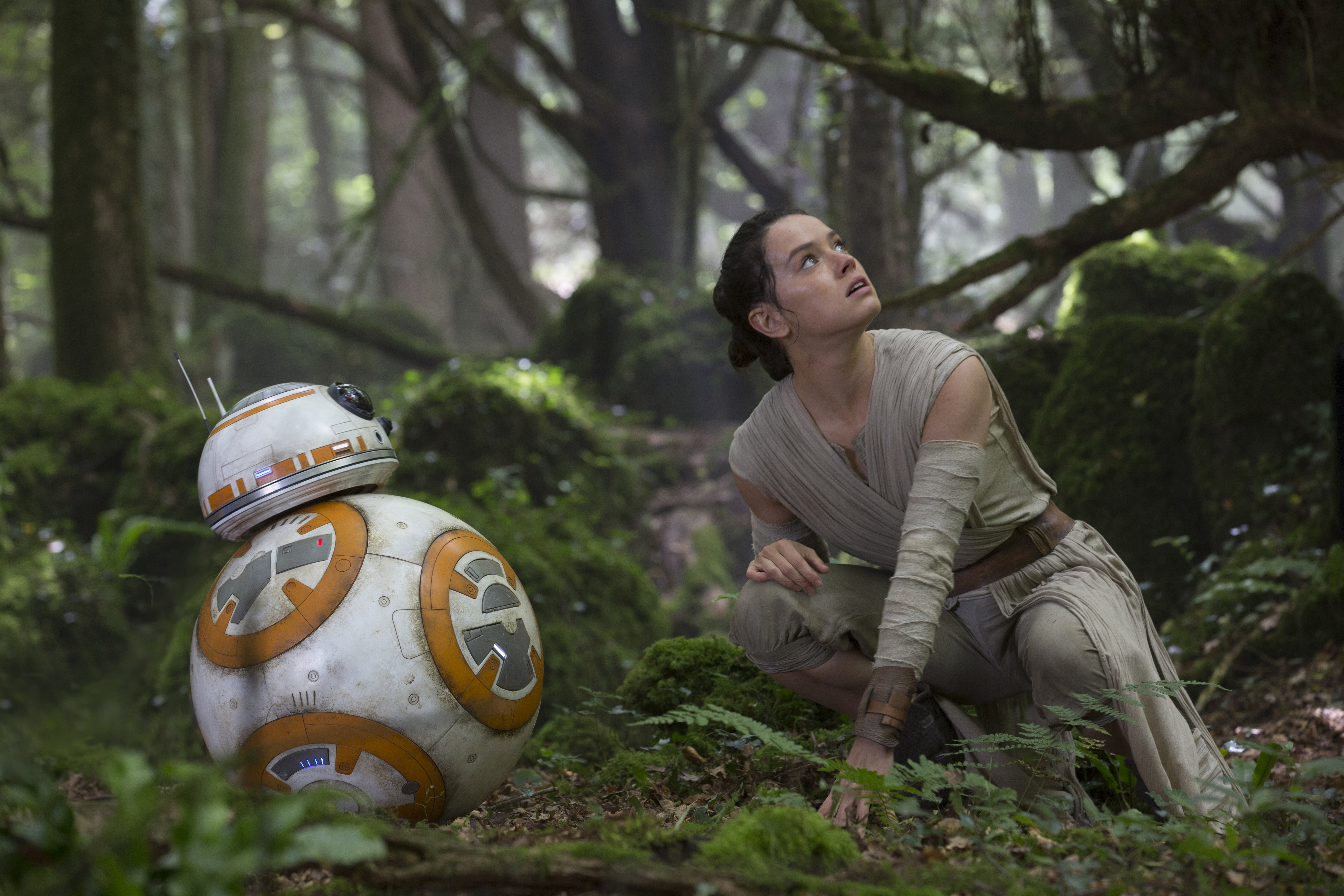 Bb 8 Daisy Ridley Rey Star Wars Star Wars Star Wars Episode Vii The Force Awakens 5760x3840