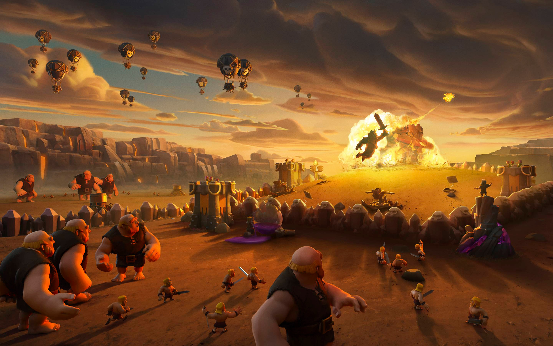 Video Game Clash Of Clans 1920x1200