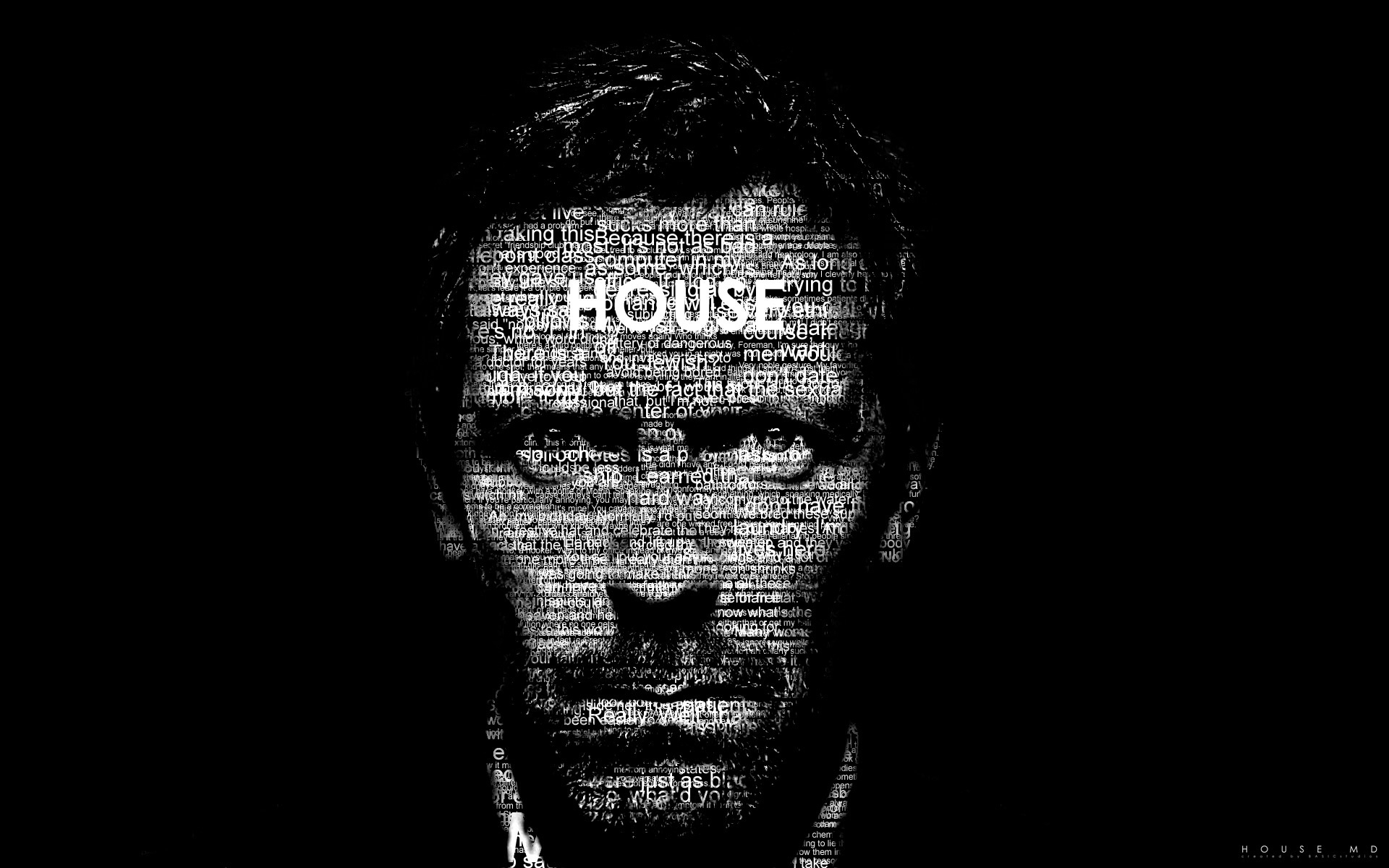 Doctor House Typography 1920x1200