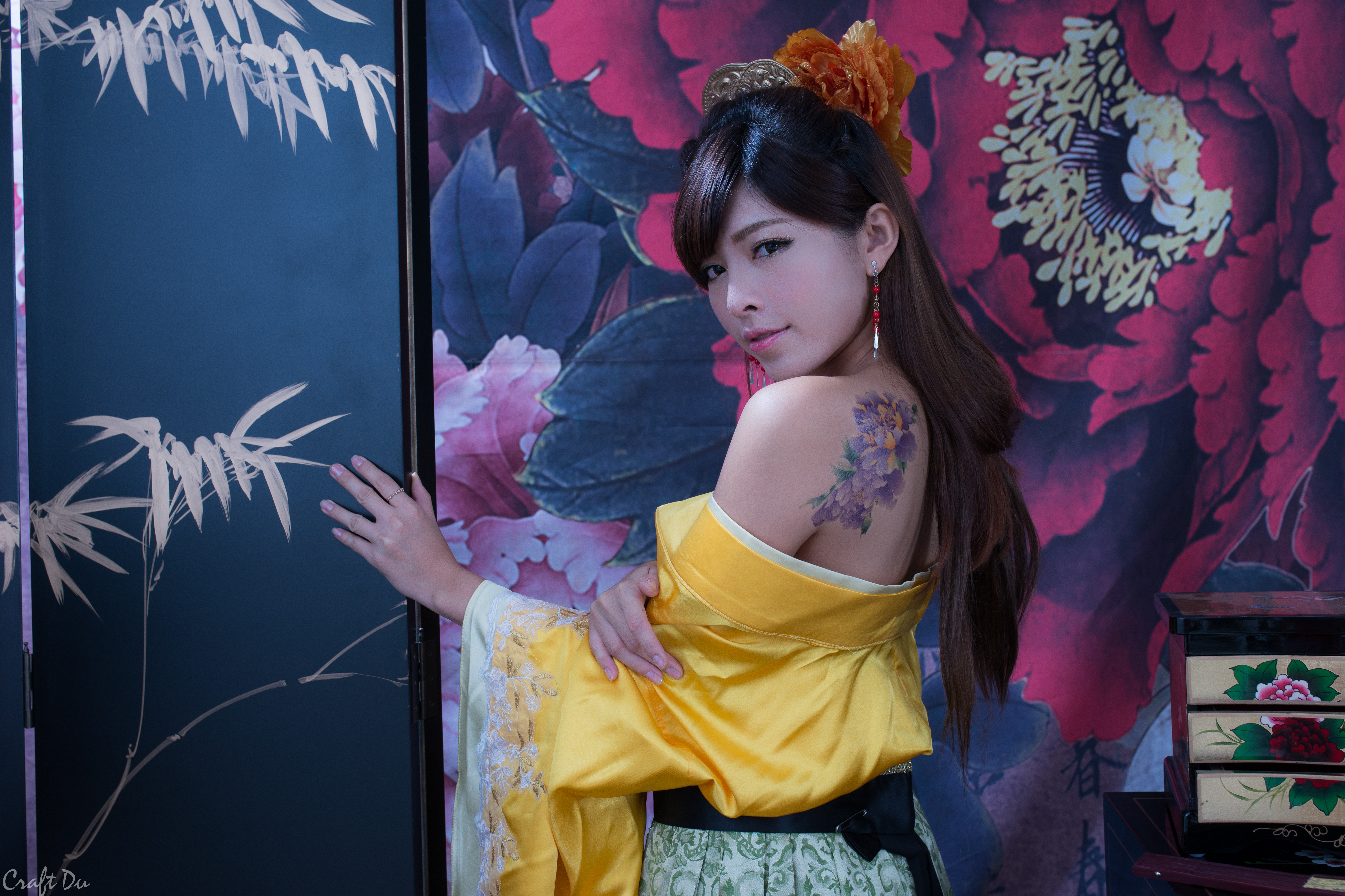 Asian Hair Dress Liao K Ndi Taiwanese Tattoo Traditional Costume 6000x4000