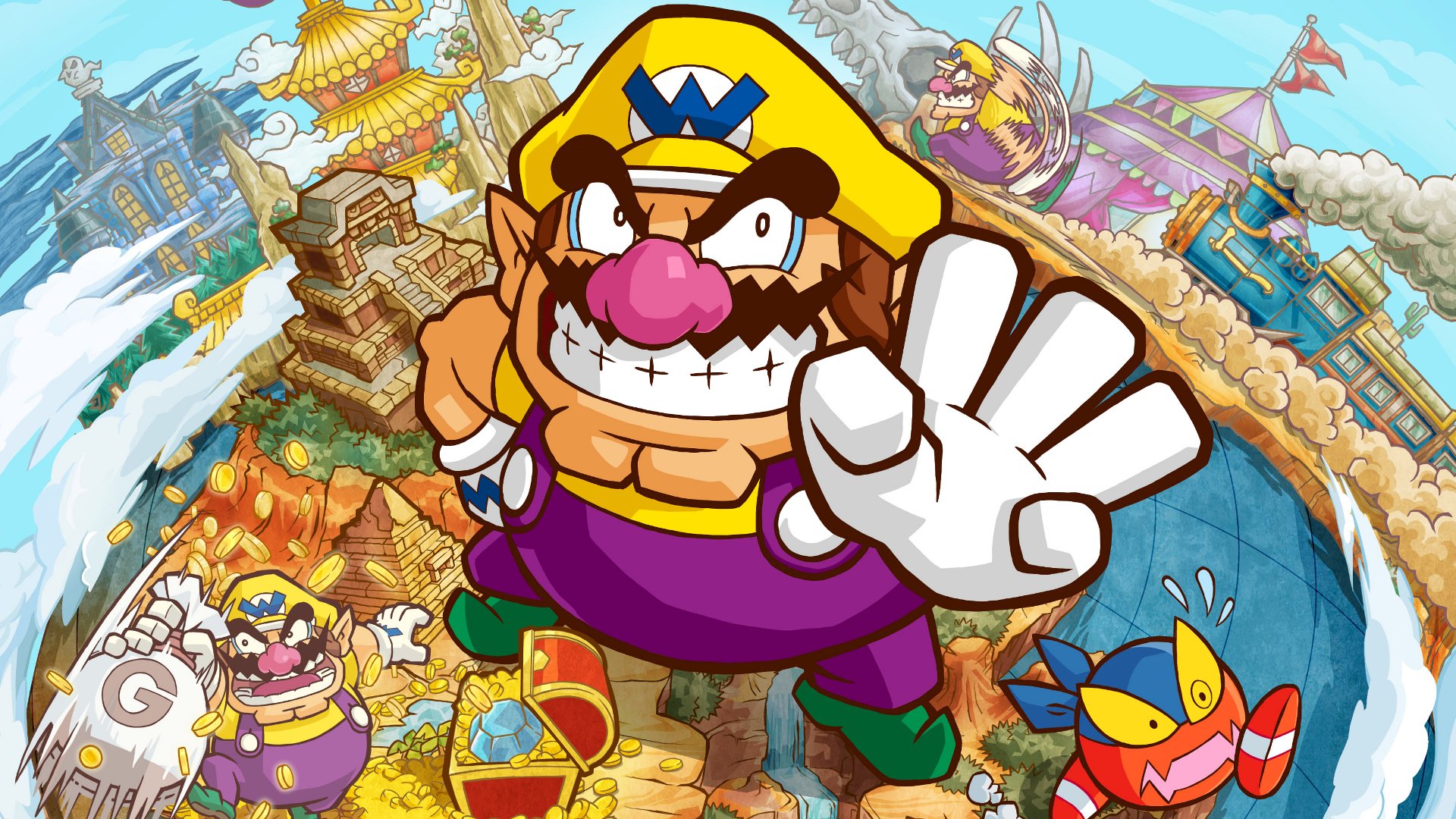 Video Game Wario Land Shake It 1920x1080