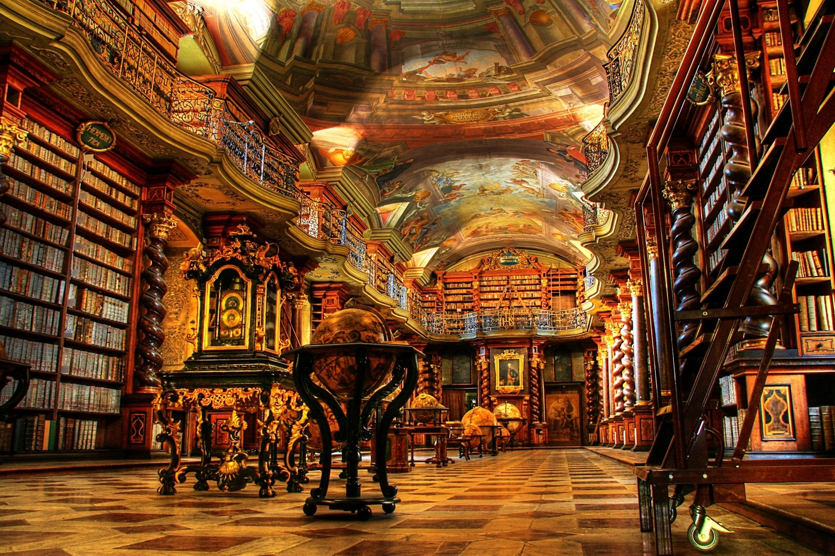 Interior Library Man Made 1680x1120