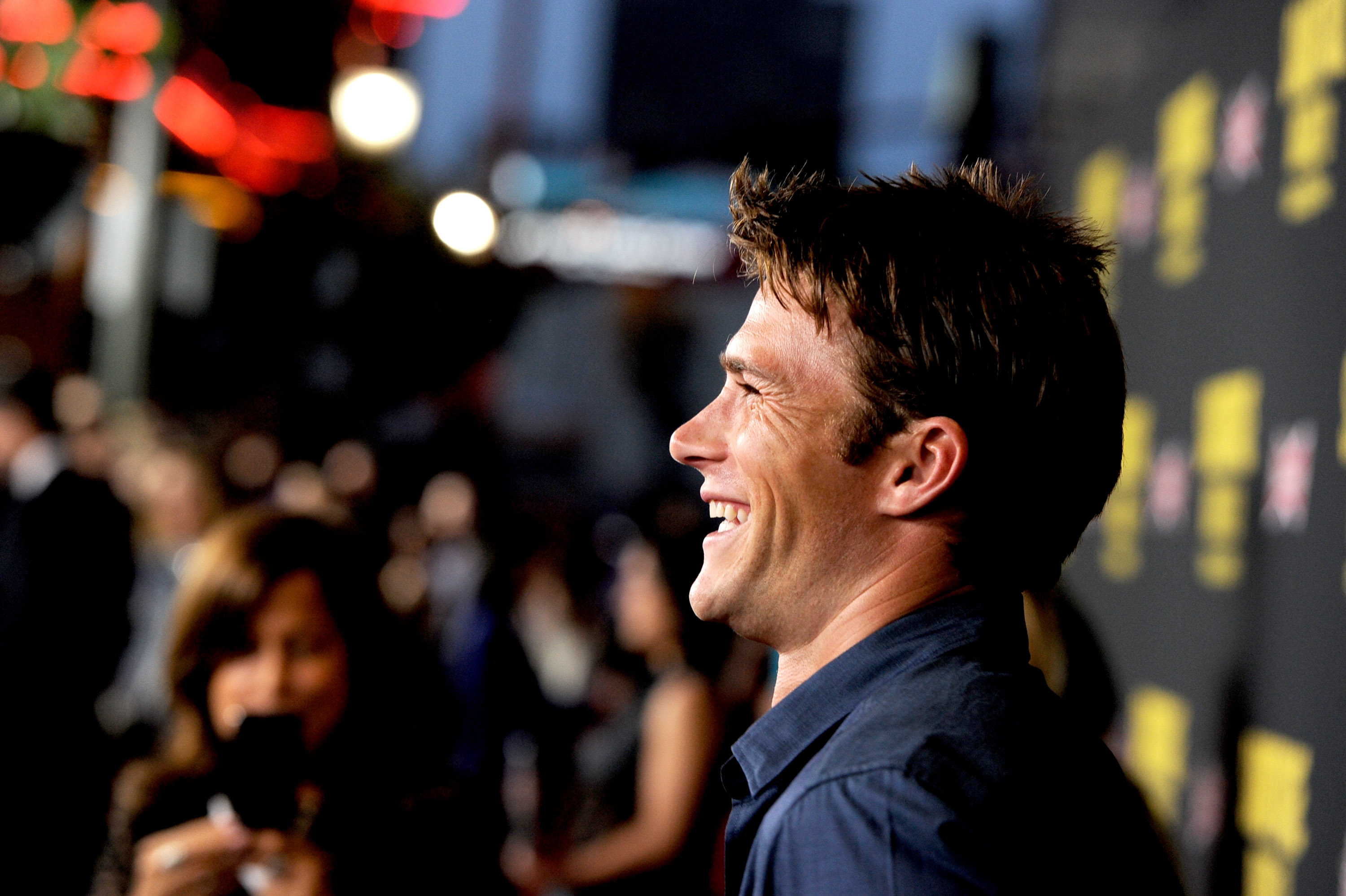 Actor American Scott Eastwood Smile 3000x1997