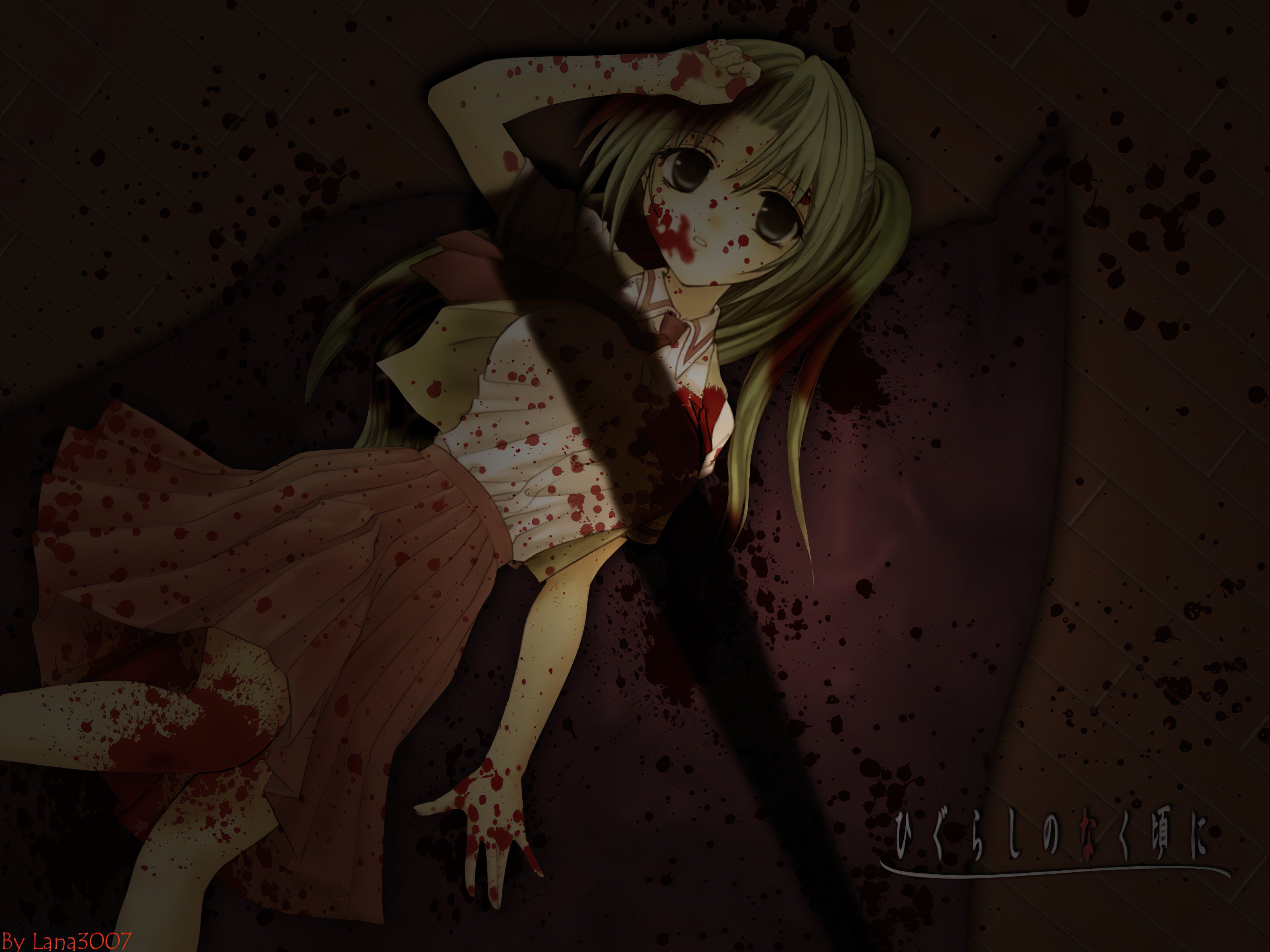 Higurashi When They Cry Sonozaki Mion When They Cry 3200x2400