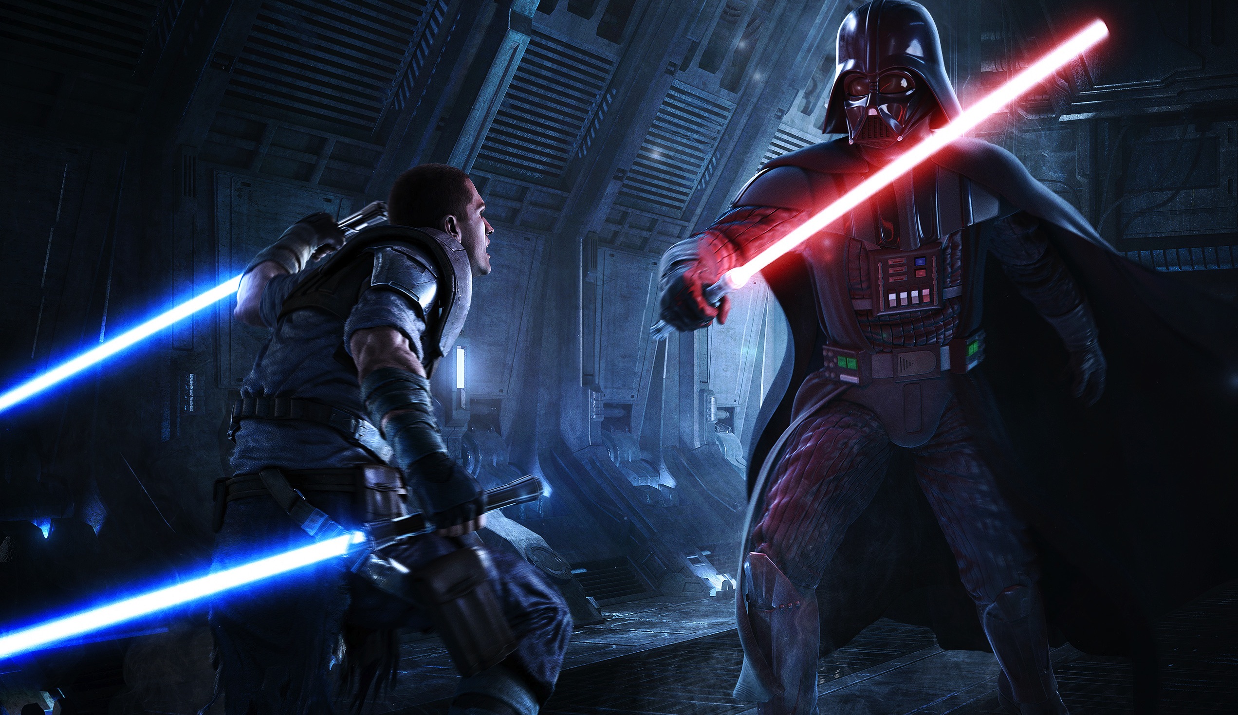 Darth Vader Star Wars Starkiller Star Wars 2543x1469