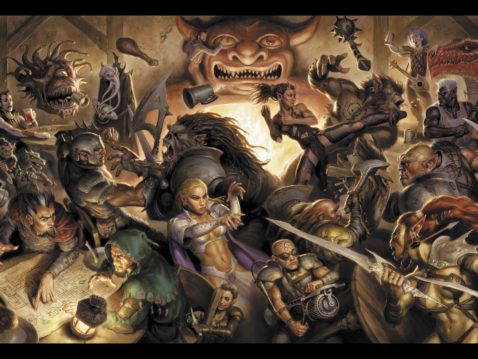 Dungeons Amp Dragons Fantasy Game 1600x1200