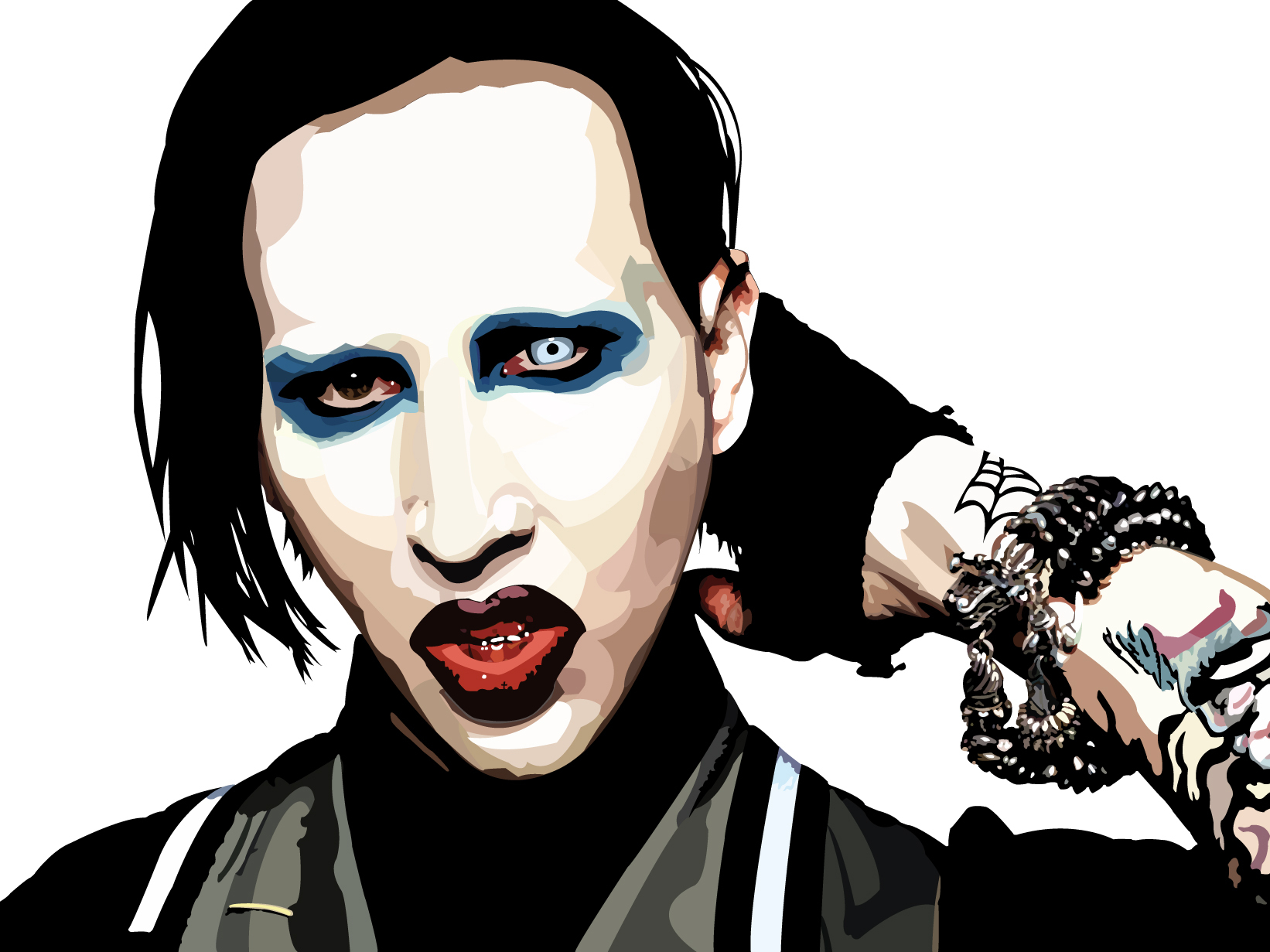 Heavy Metal Industrial Metal Marilyn Manson 1642x1231