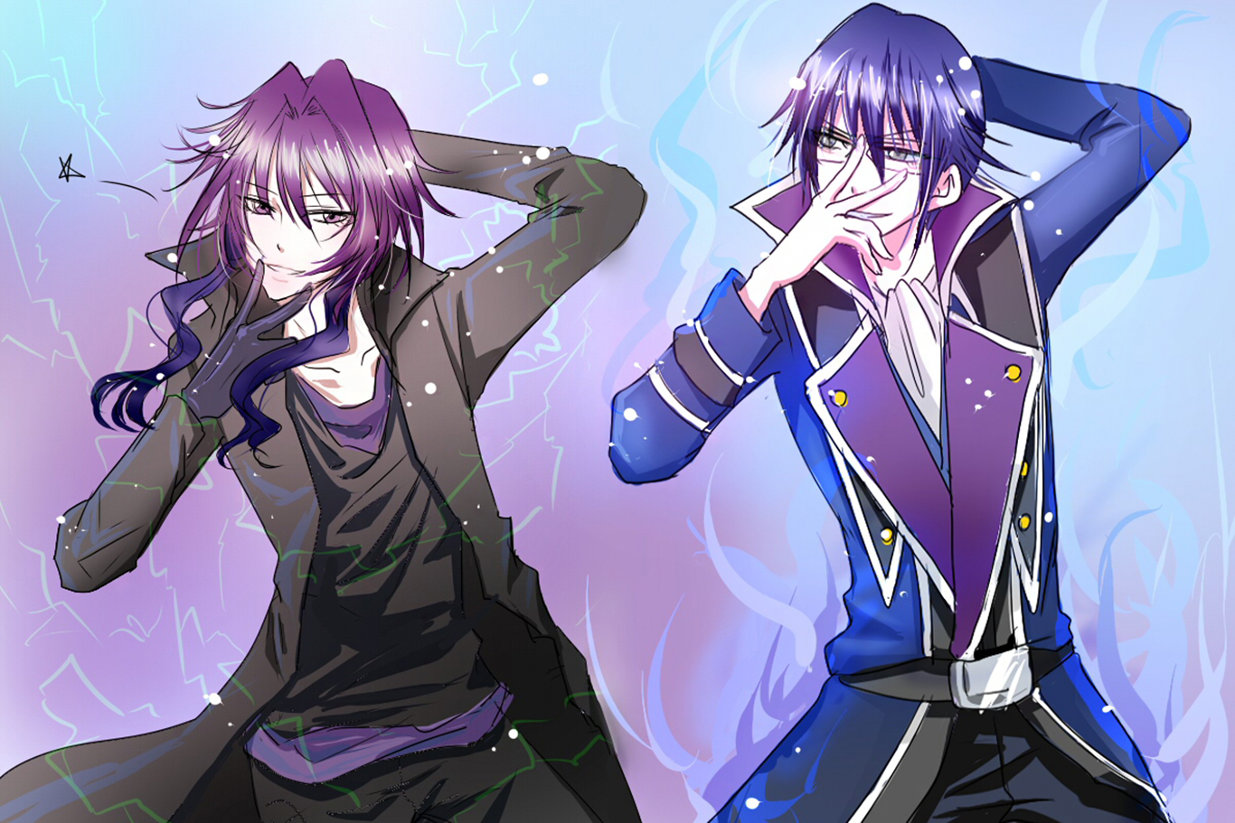 K Project Reisi Munakata Yukari Mishakuji 1366x911