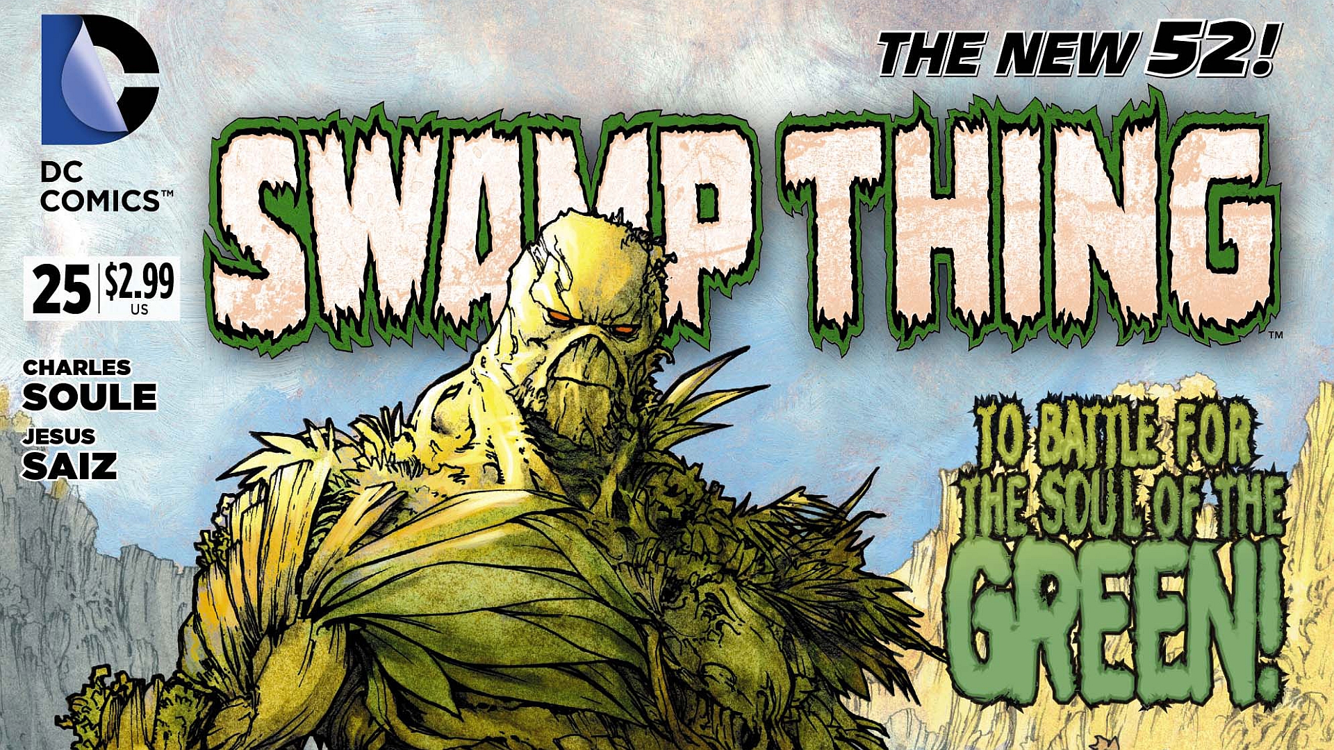 Comics Swamp Thing 1920x1080