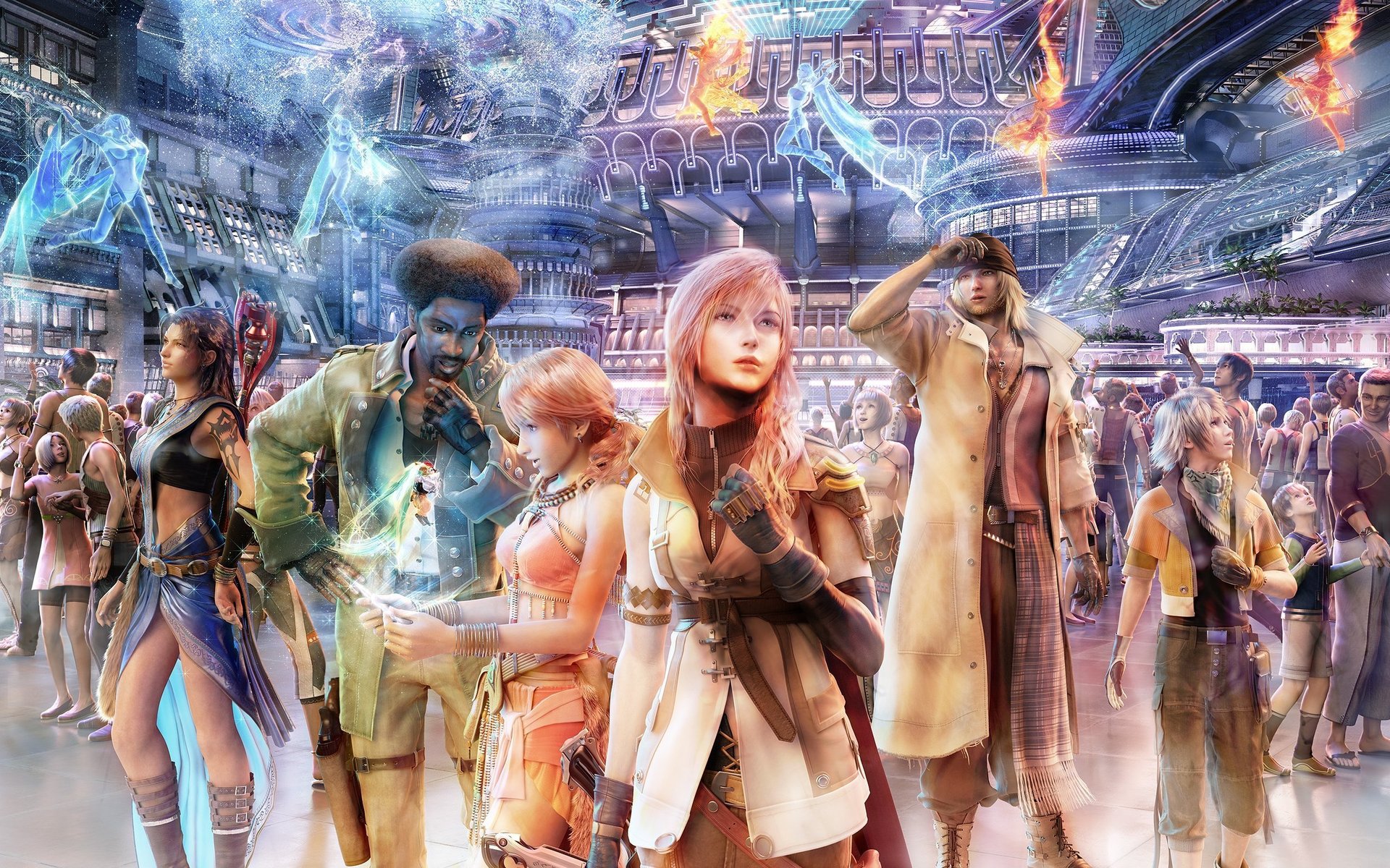 Final Fantasy Xiii Hope Estheim Lightning Final Fantasy Oerba Dia Vanille Oerba Yun Fang Sazh Katzro 1920x1200