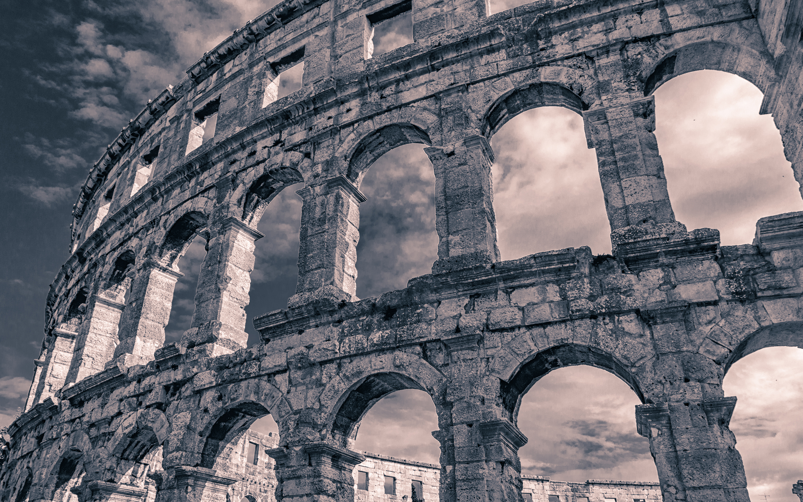 Architecture Colosseum Rome 2560x1600