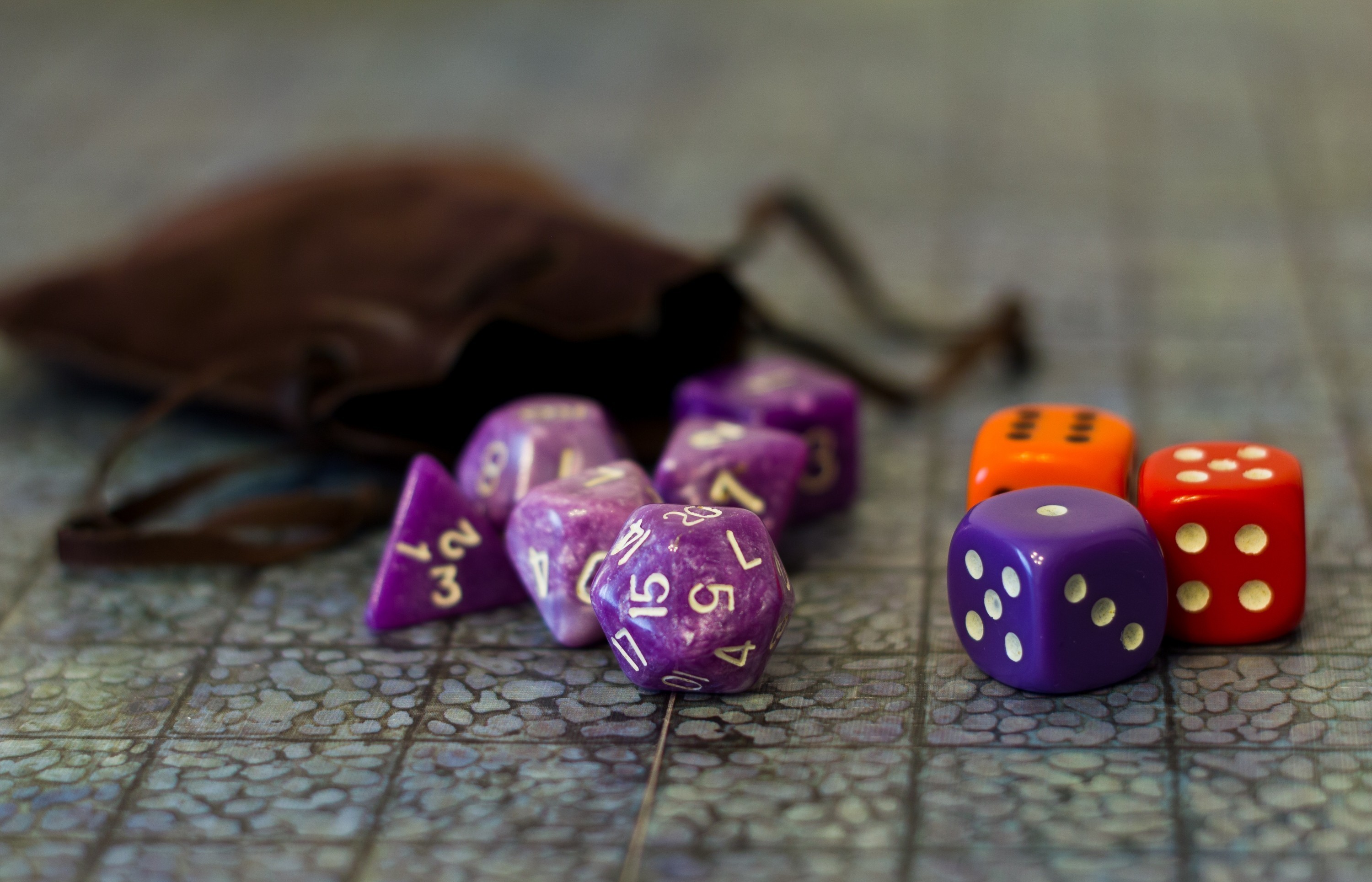 Dnd Dice Fabric Wallpaper and Home Decor  Spoonflower