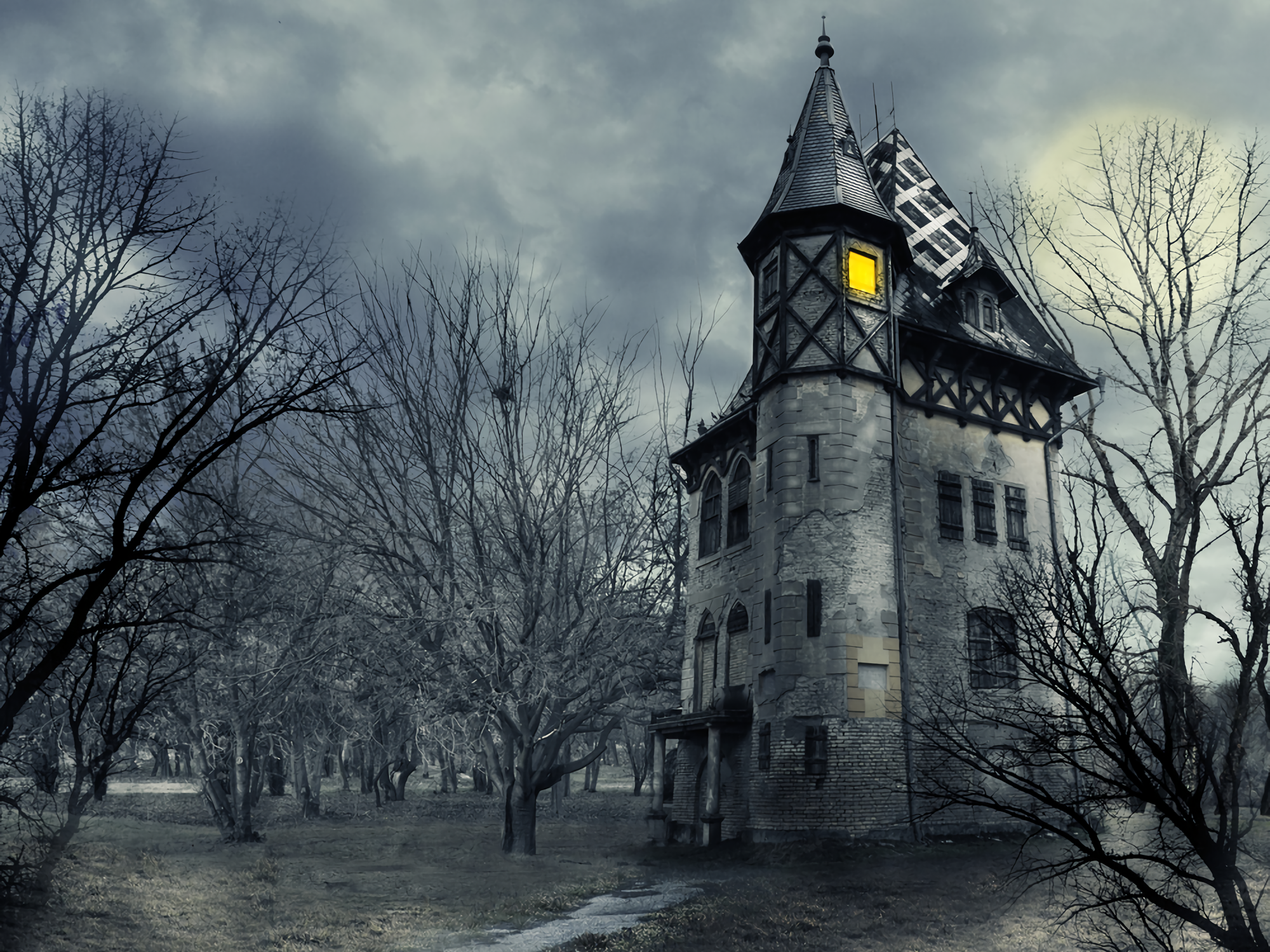 Castle Gothic Haunted 2000x1500