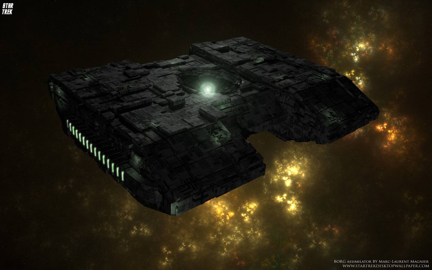 Borg Star Trek Nebula Star Trek 1440x900