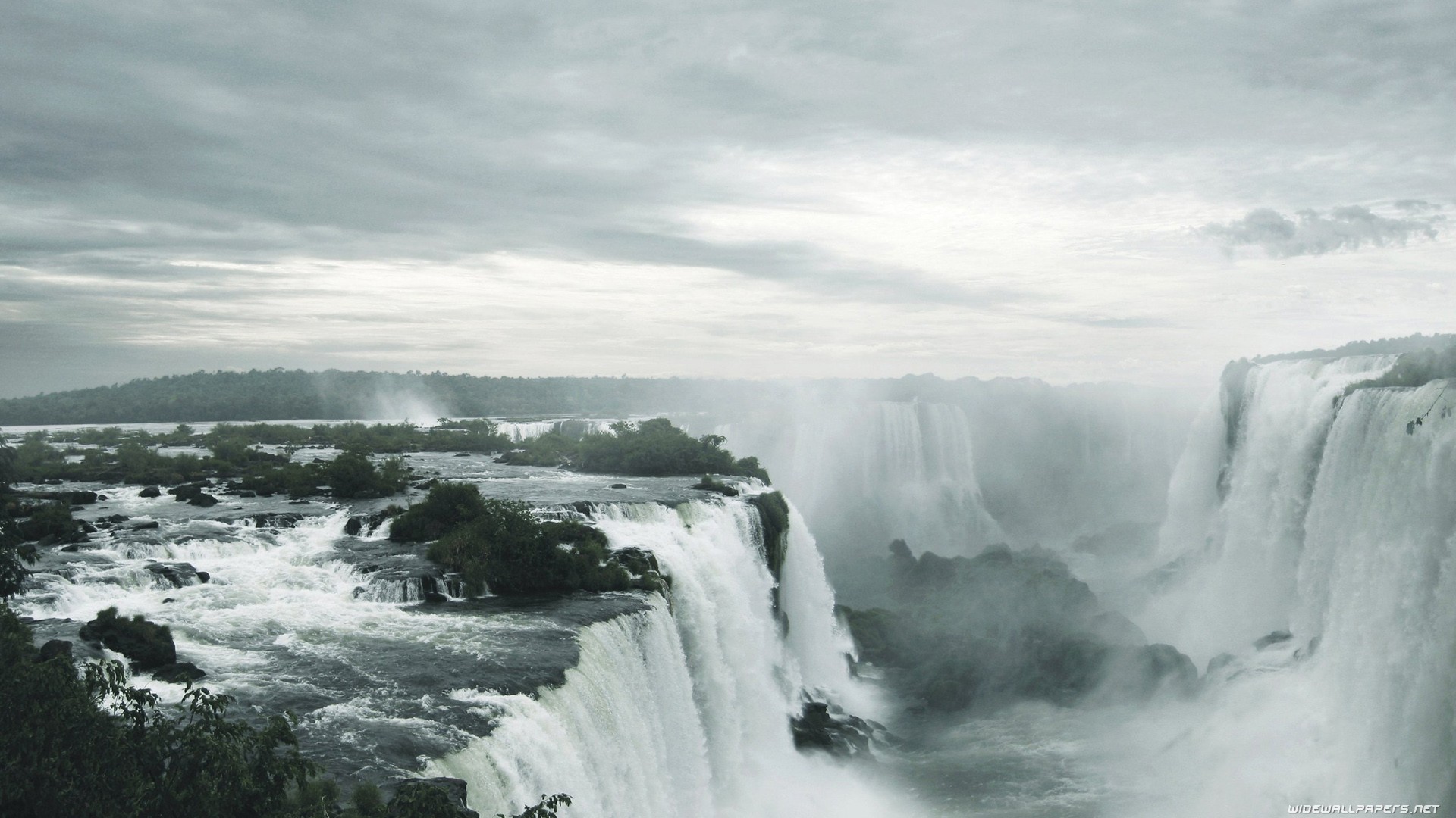 Iguazu Falls Waterfall 1920x1080