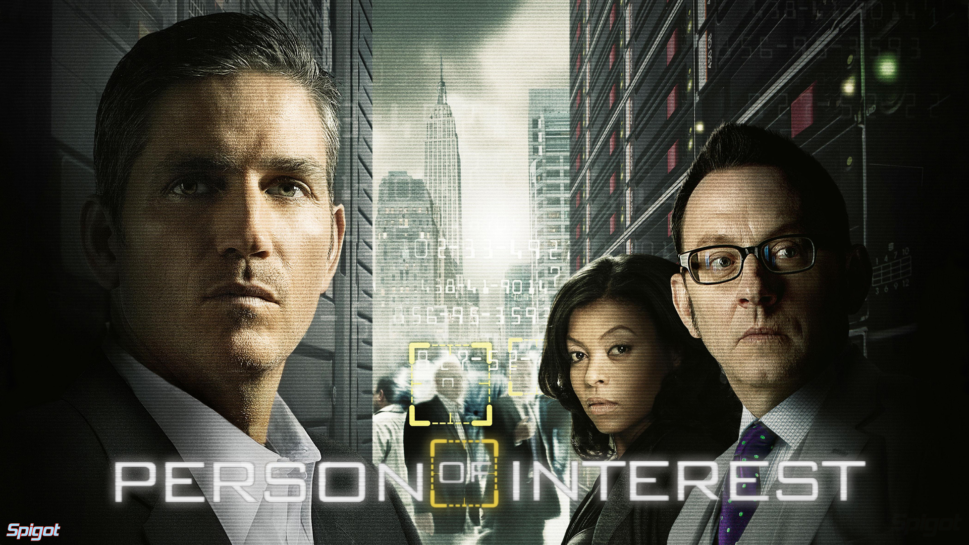 Jim Caviezel Michael Emerson Taraji P Henson 1920x1080