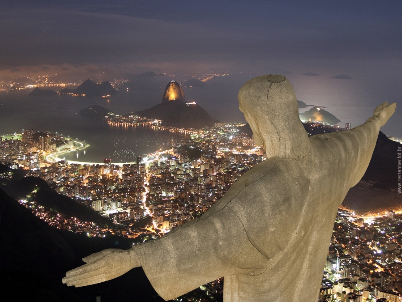 Christ Christian Jesus Rio De Janeiro 1332x999