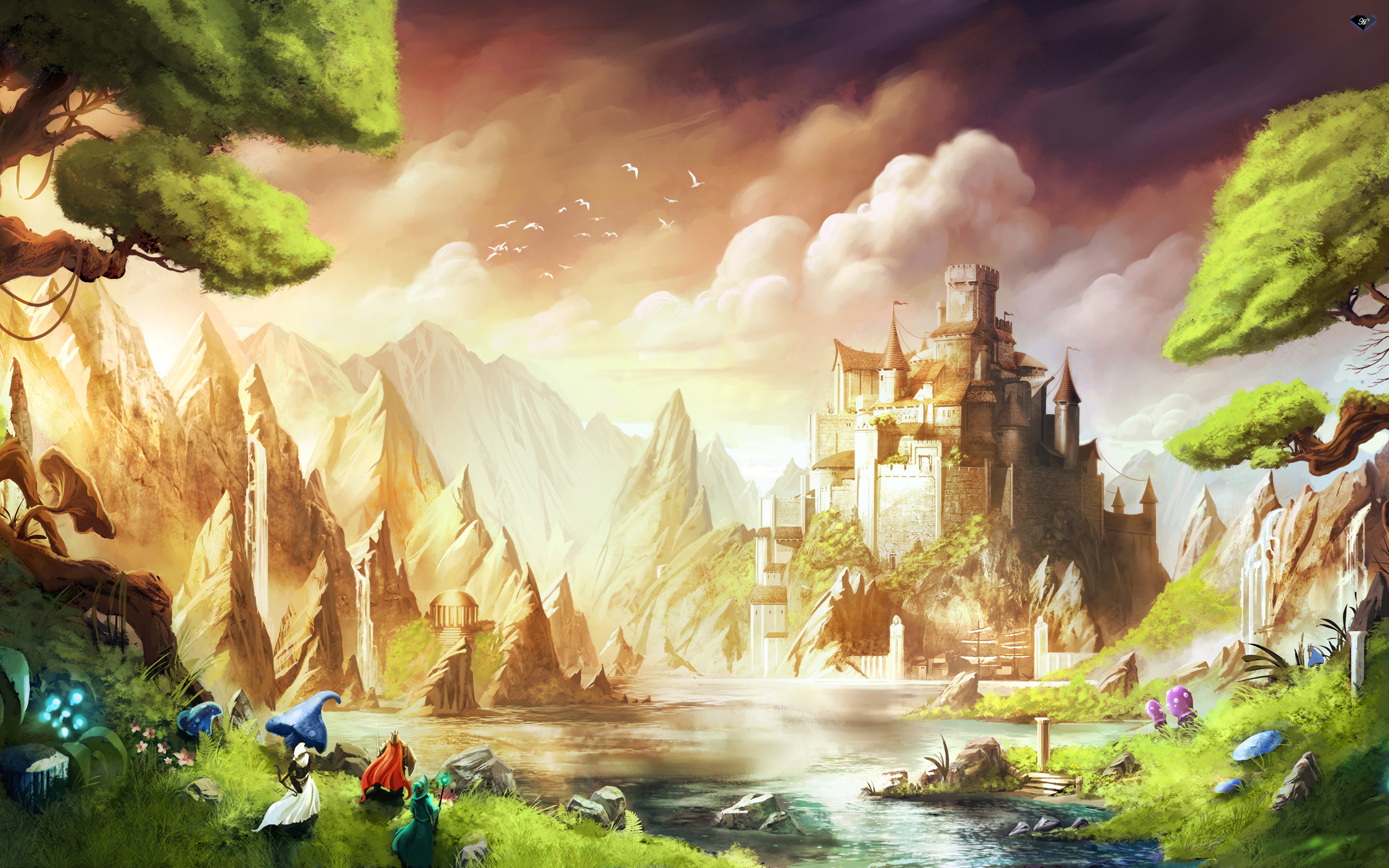 Video Game Trine 2 2560x1600