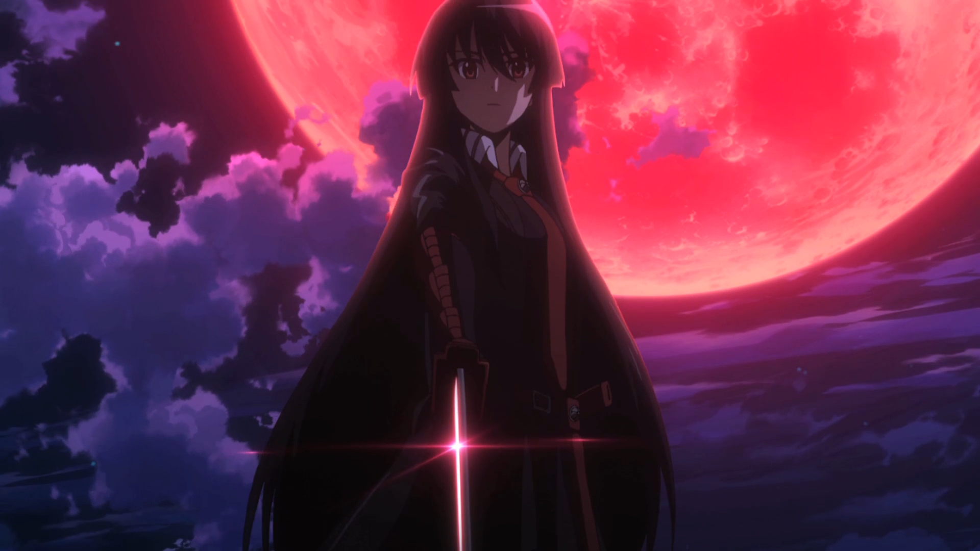 Akame Akame Ga Kill Akame Ga Kill Girl Moon Sword 1920x1080